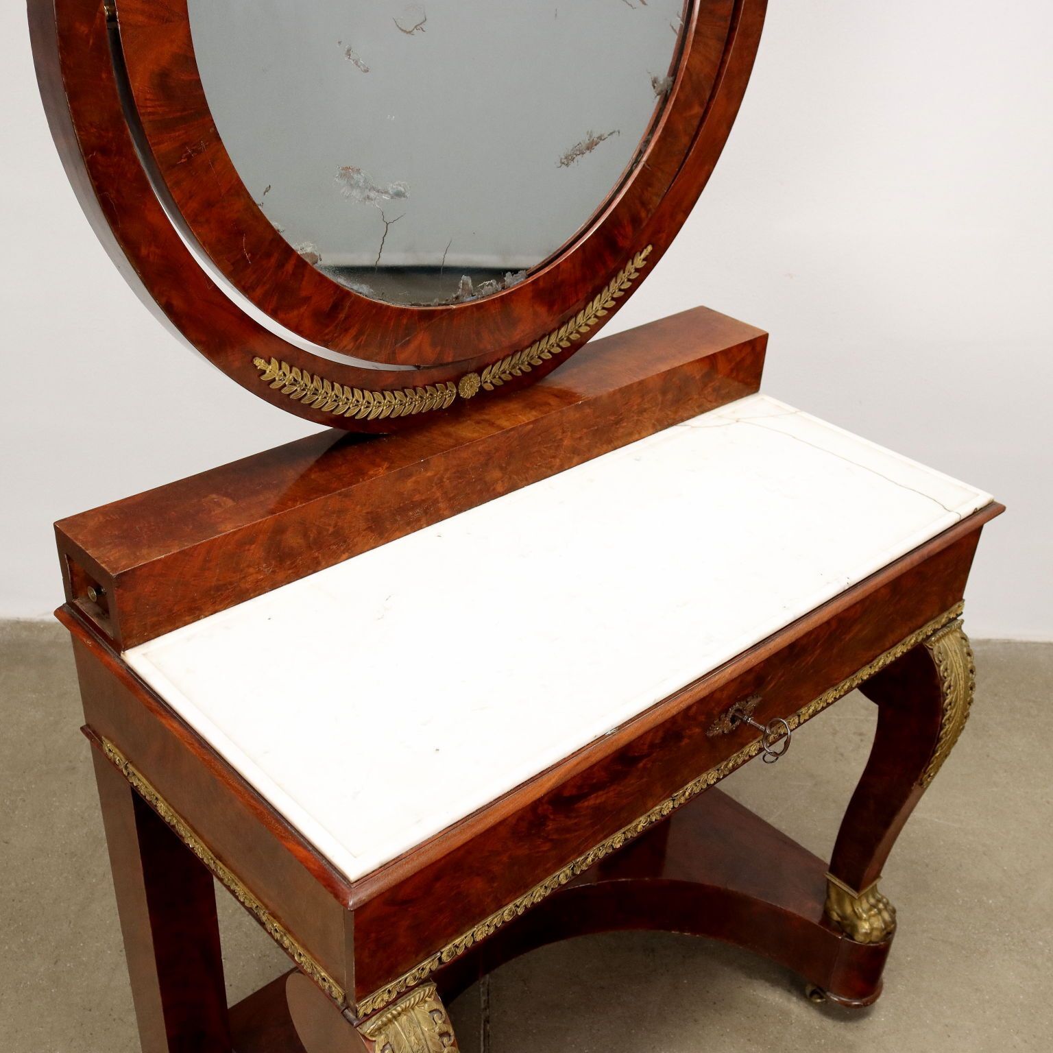 Dressing Table Restoration Mahogany France XIX Century photo buy