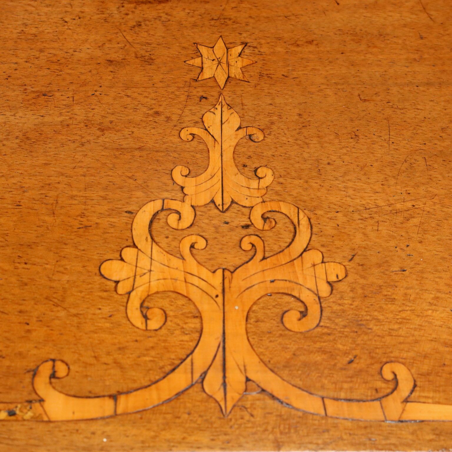 Baroque Writing Desk Lombardy Second Quarter Of The XVIII Century photo vintage