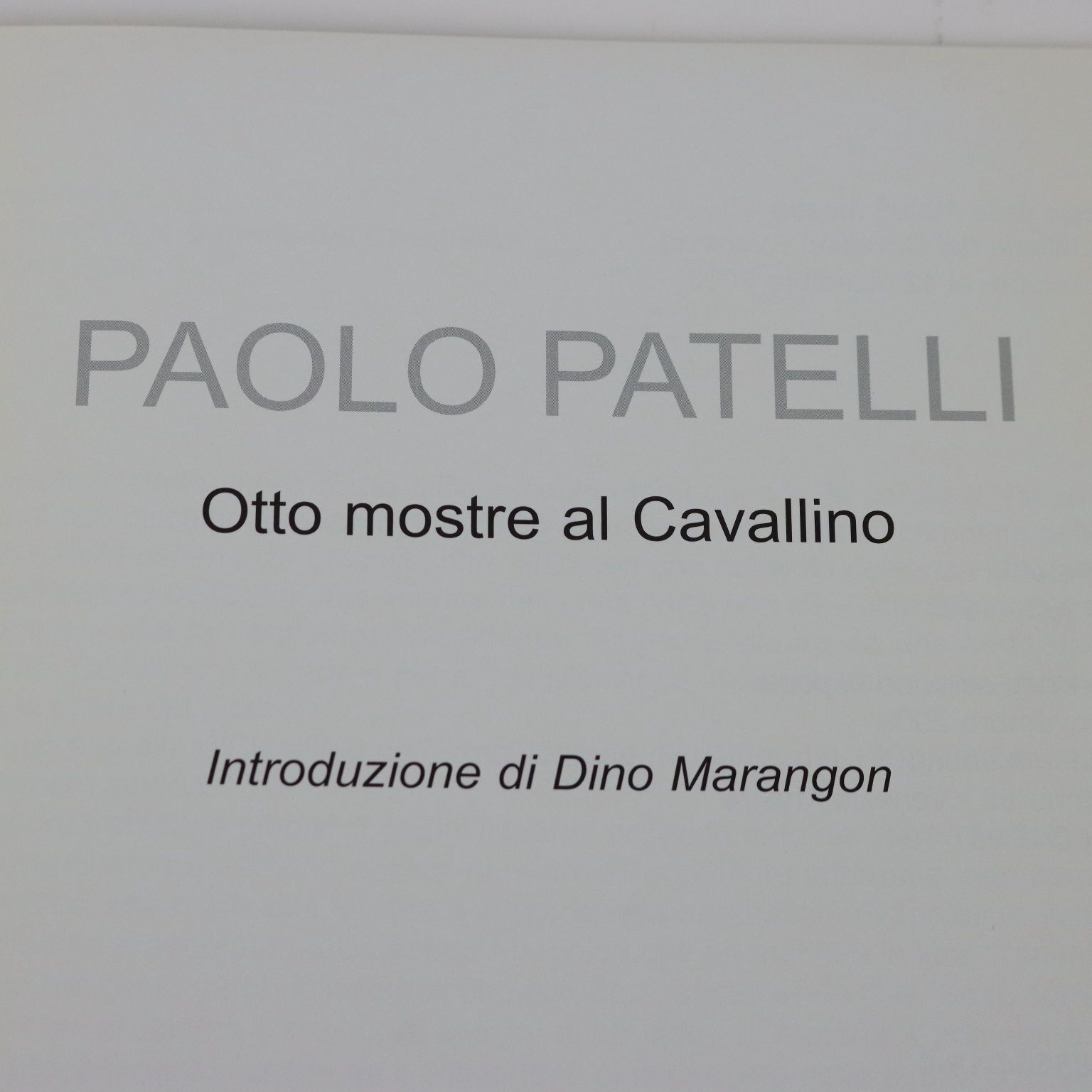 Contemporary Painting Signed Paolo Patelli Mixed Technique 2003 photo vintage
