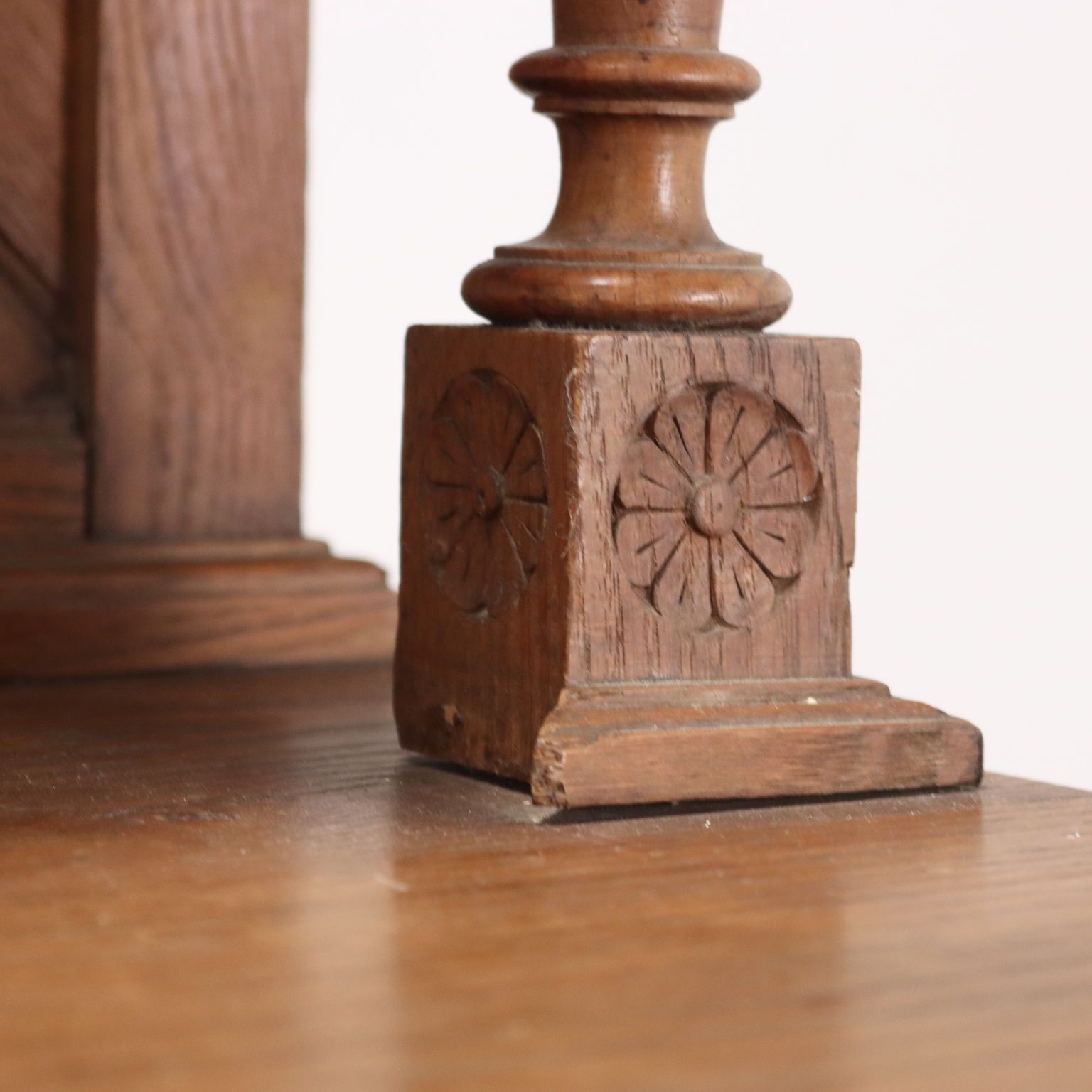 photo for sale Showcase Art Nouveau Oak 2 Drawers Italy XX Century
