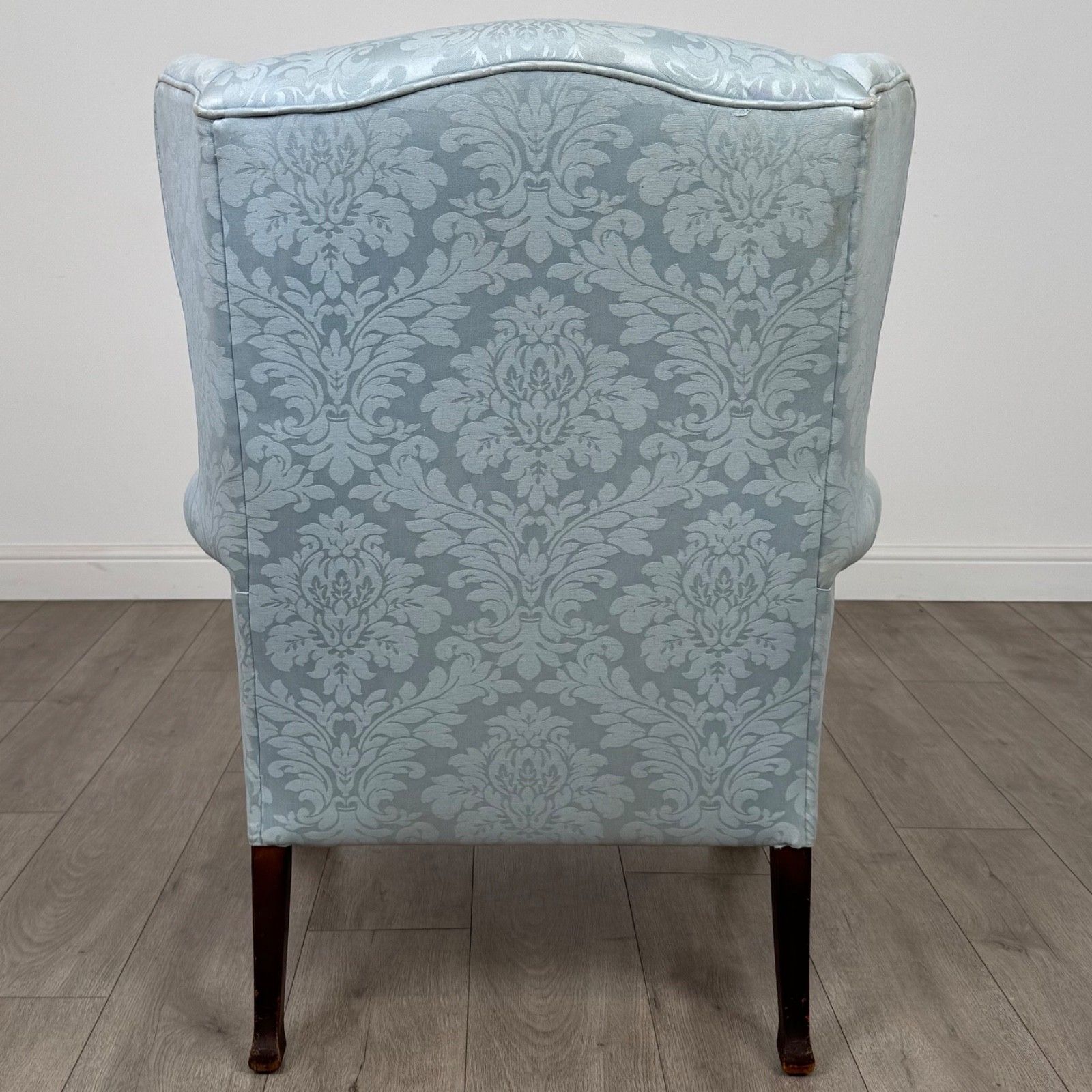 Antique 20th Century Wingback Armchair In Oak photo Furniture