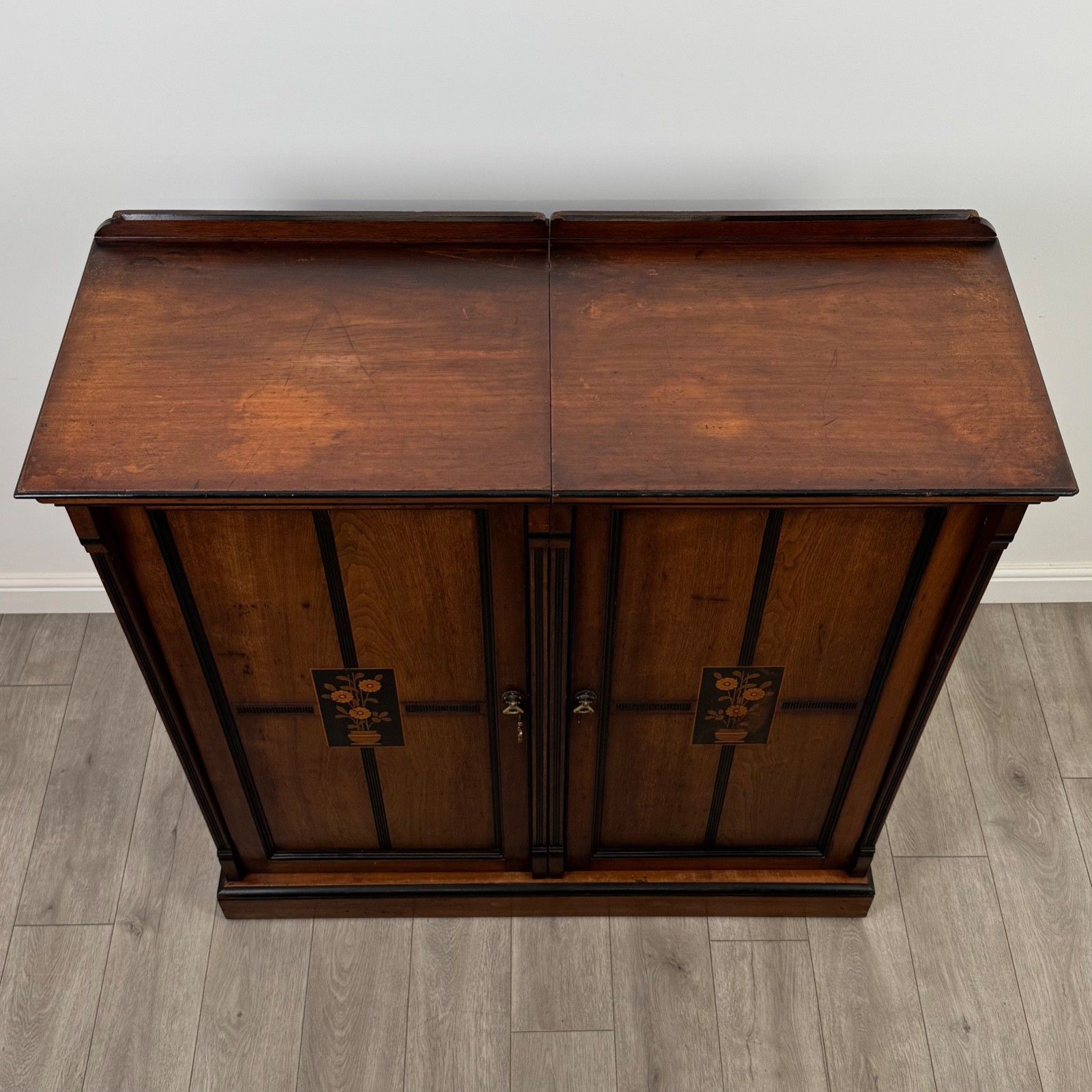 photo for sale Antique 19th Century Fine Quality Arts & Crafts Cupboard