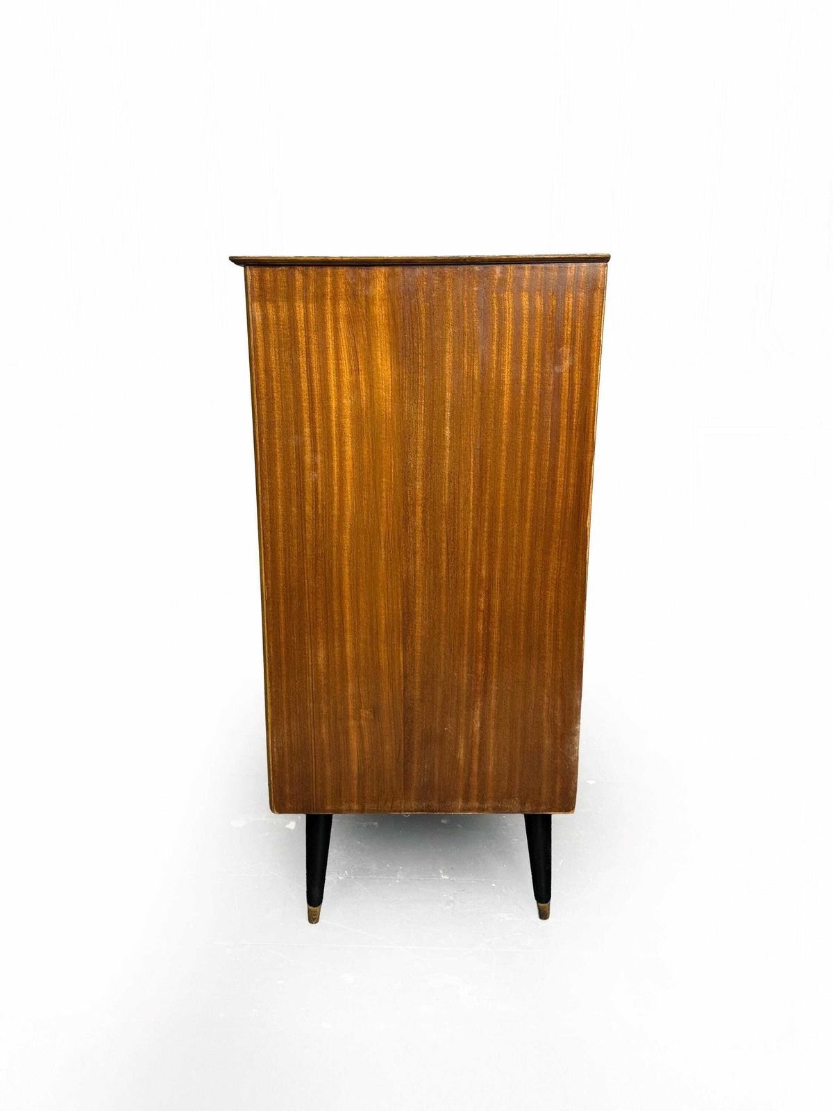 Mid Century Professionally Restored Tola Wood Chest Of Drawers/Tall Boy 1950's photo buy