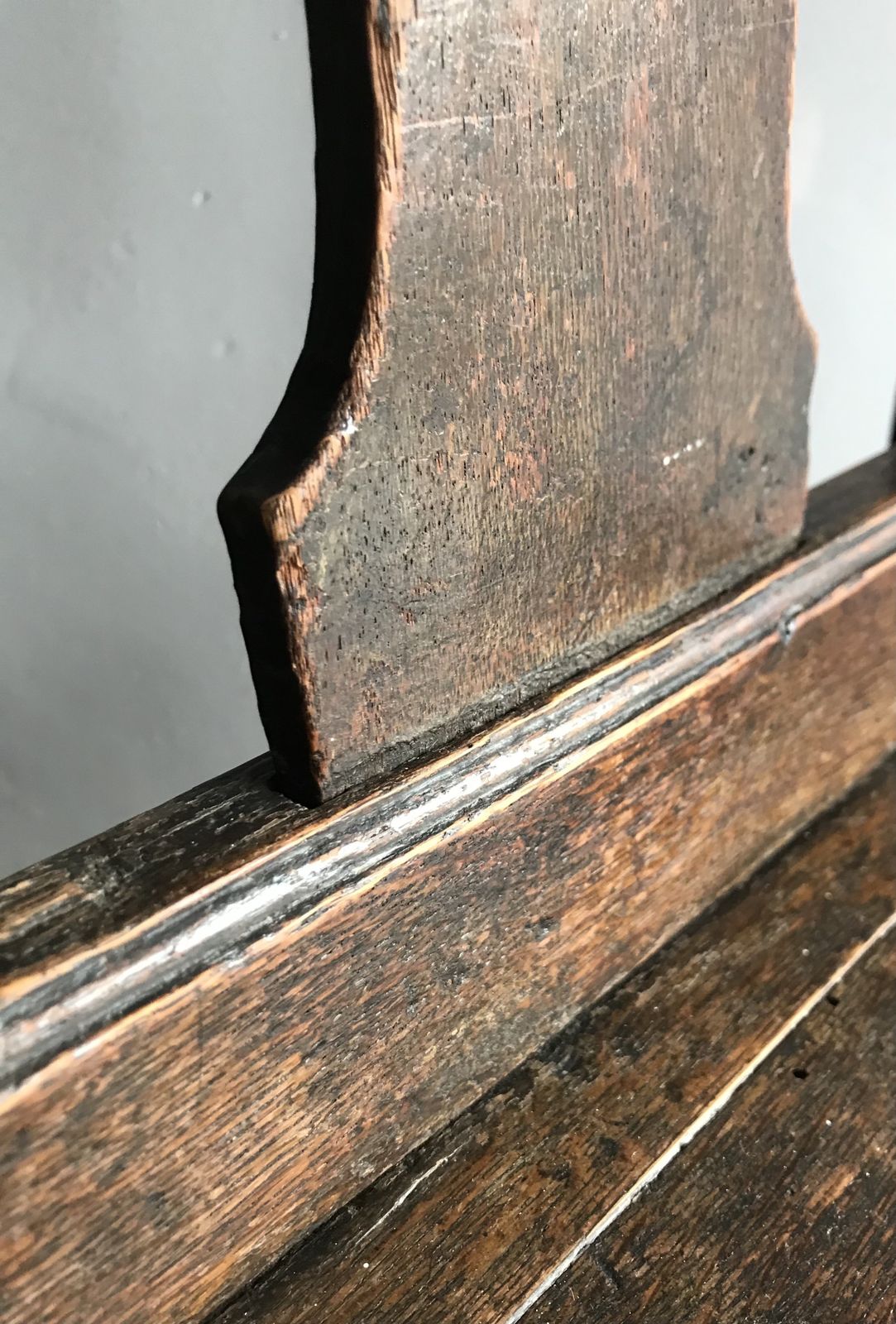 Simple  Scottish Vernacular Georgian Splat Back Chair photo vintage