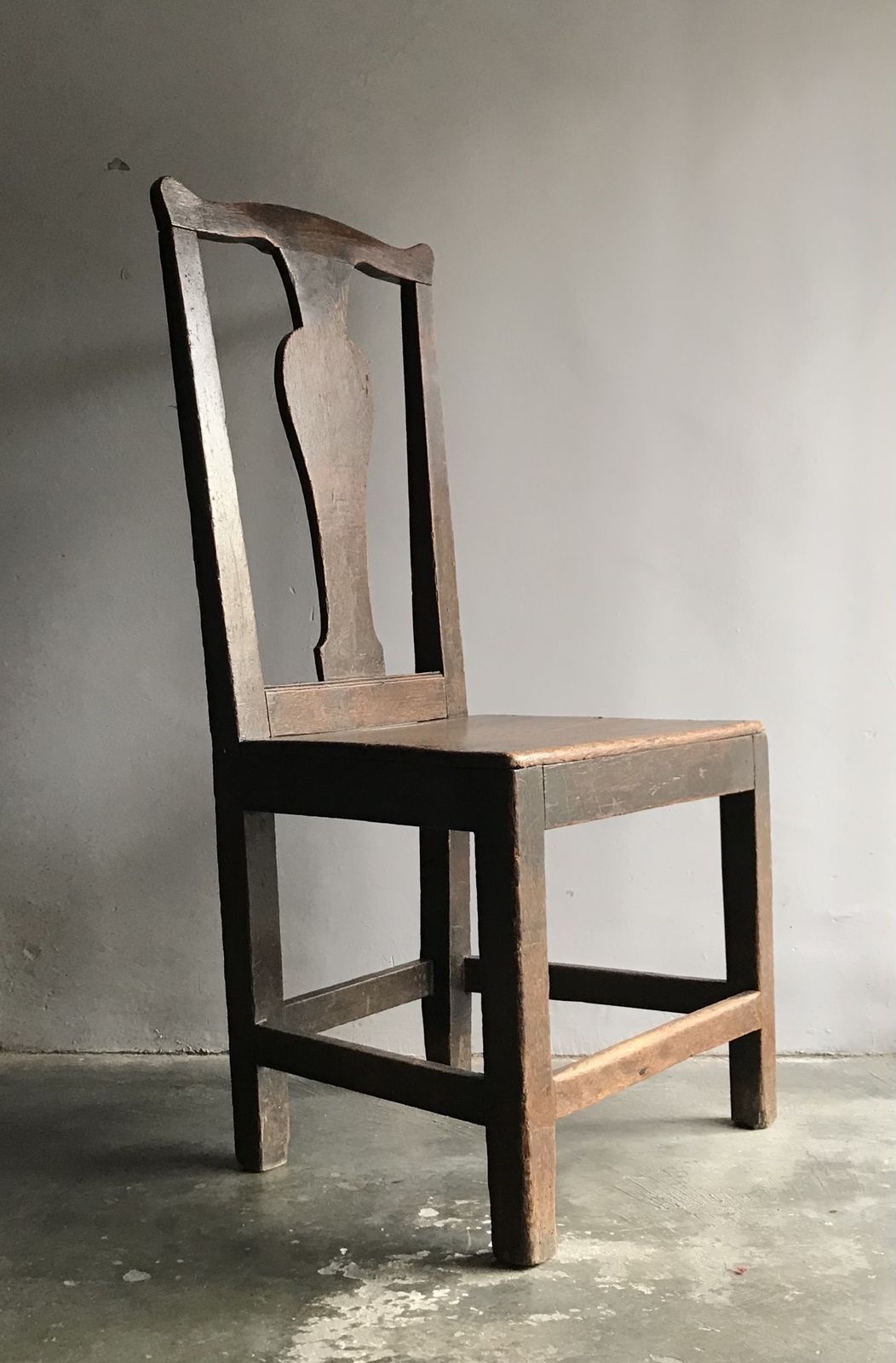 Simple  Scottish Vernacular Georgian Splat Back Chair