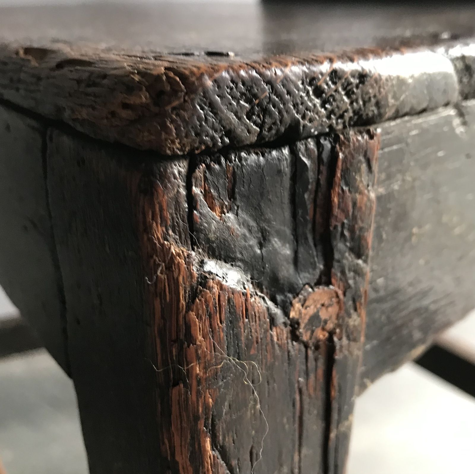 photo vintage Simple  Scottish Vernacular Georgian Splat Back Chair