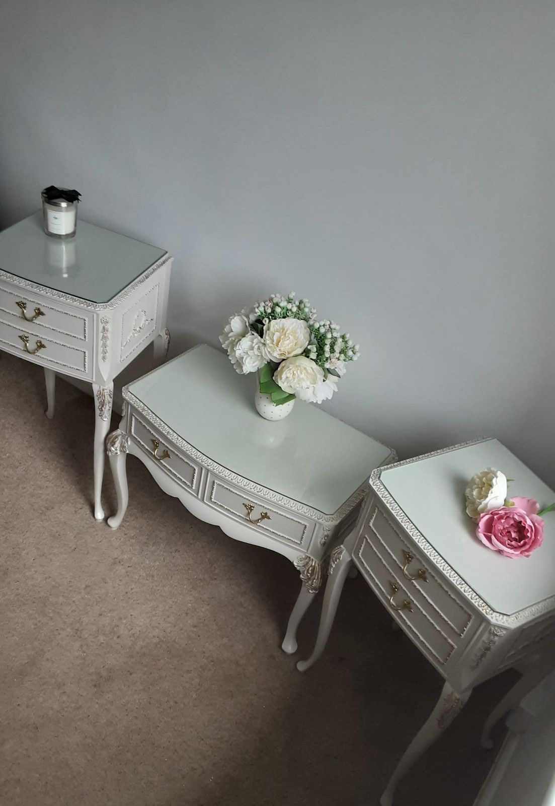 Olympus Louis Style Antoinette Bedside Cabinets. photo buy
