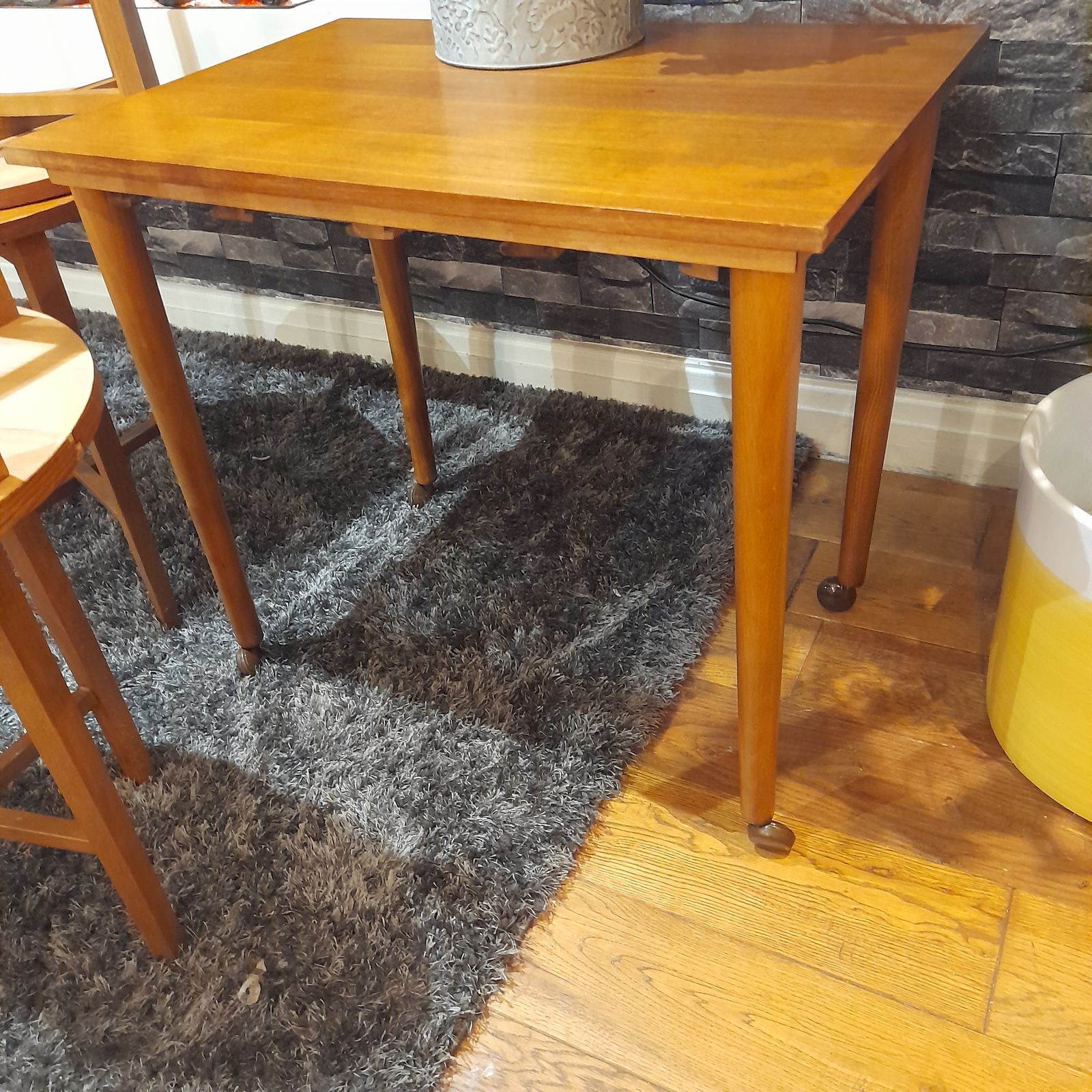 A 5 Peice Mid Century Danish Teak Nesting Tables By Poul Hundevad 1960s photo vintage