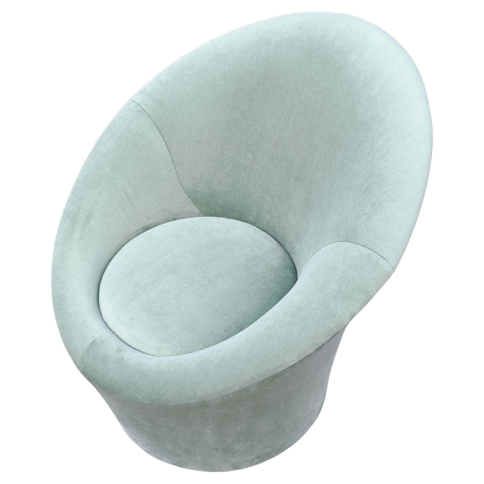 Mid Century Modern Mushroom Club Chair In Style Of Pierre Paulin, Italy 1980s