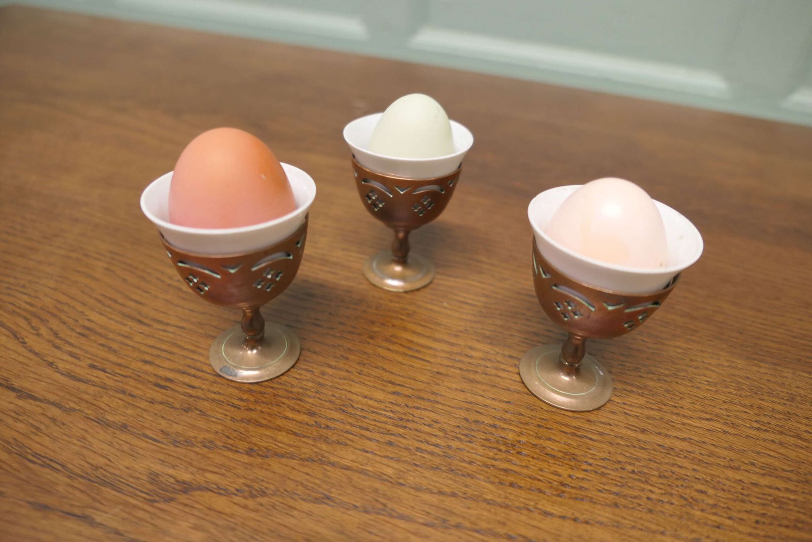 8 Arts And Crafts Copper Egg Cups By Picards photo vinterior