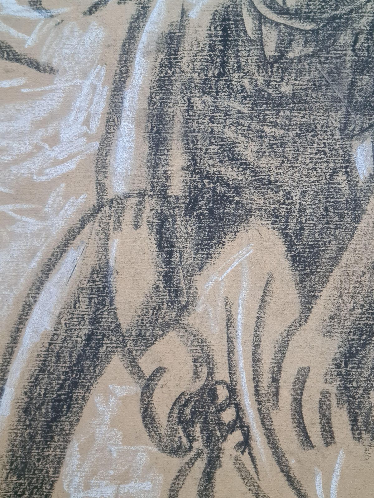 Jean Arènele Faucheur, French Post Impressionist Drawing Of A Farm Worker In The Fields, 1972 photo vinterior