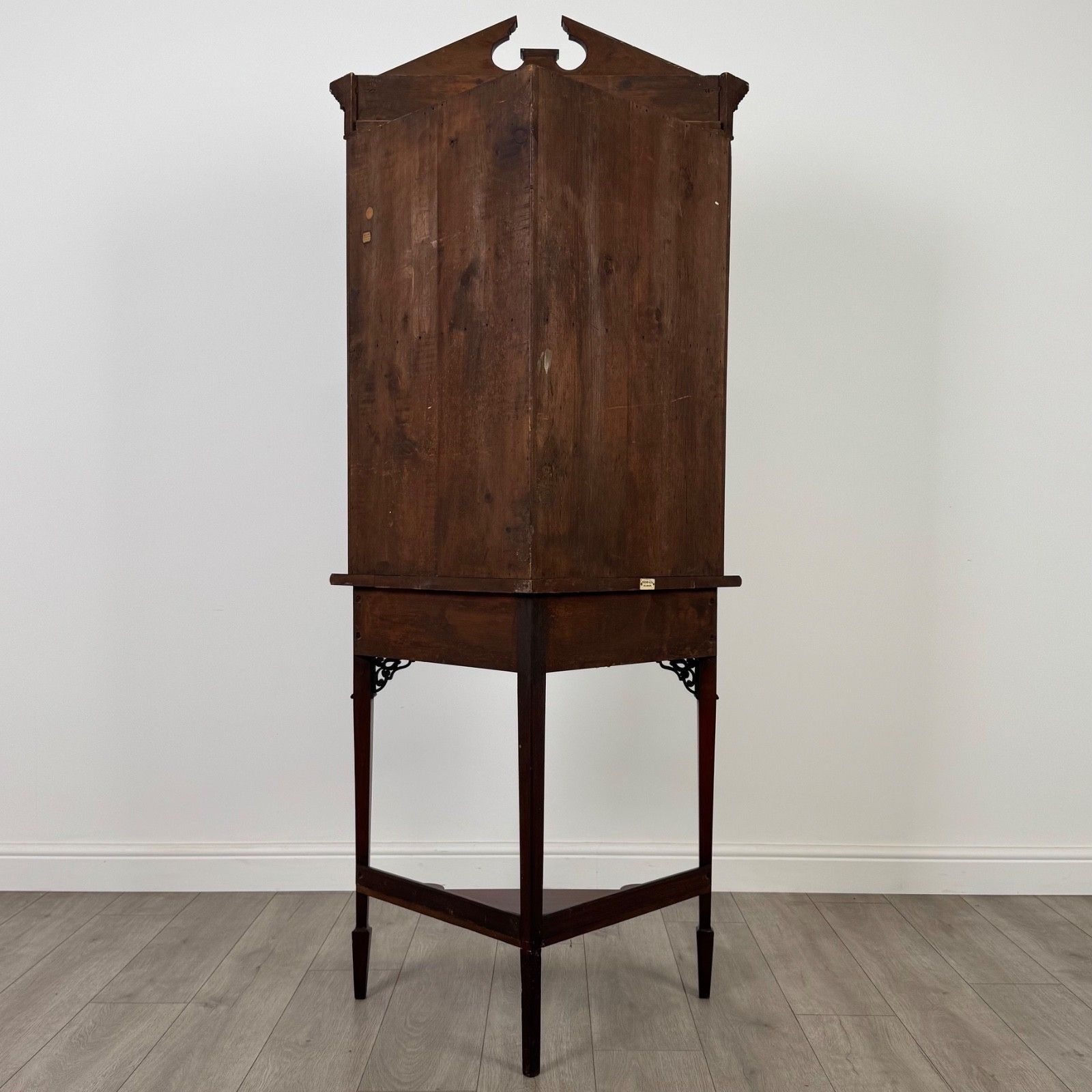 Antique 19th Century Corner Cabinet Made By Webb & Co photo for sale