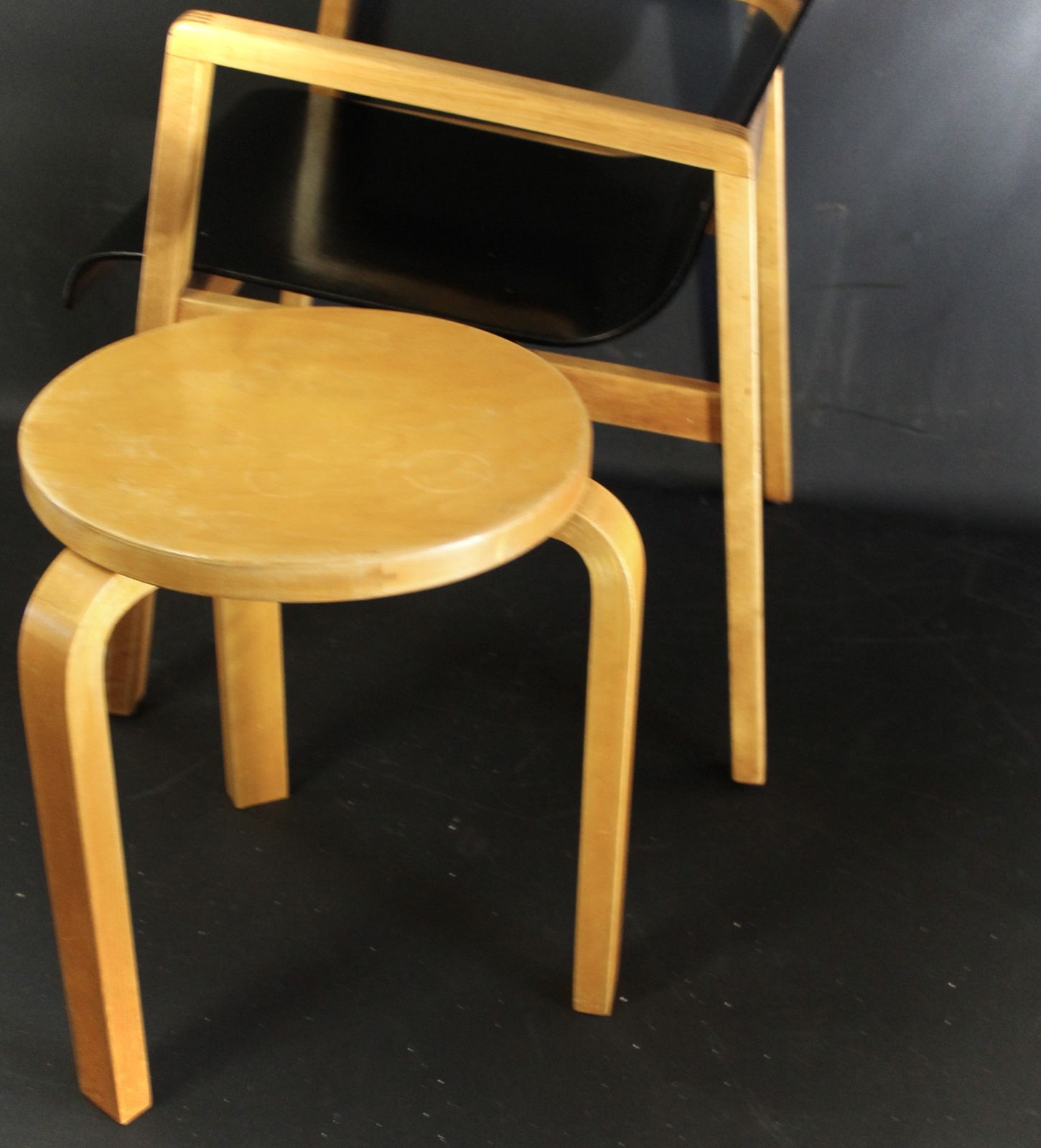 Alvar Aalto Model 60 Stool For Finmar photo Furniture