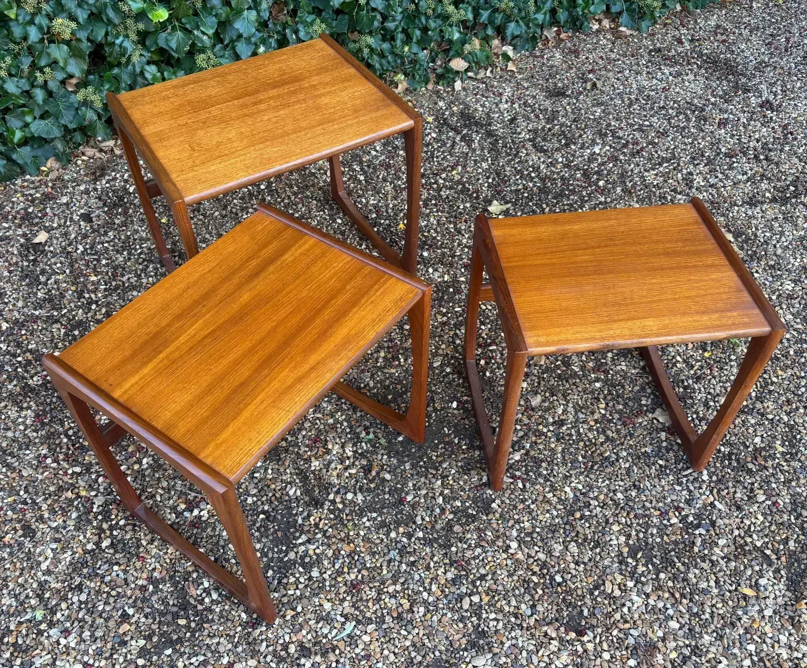 Vintage G Plan Quadrille Mid Century Nest Of Tables photo furniture