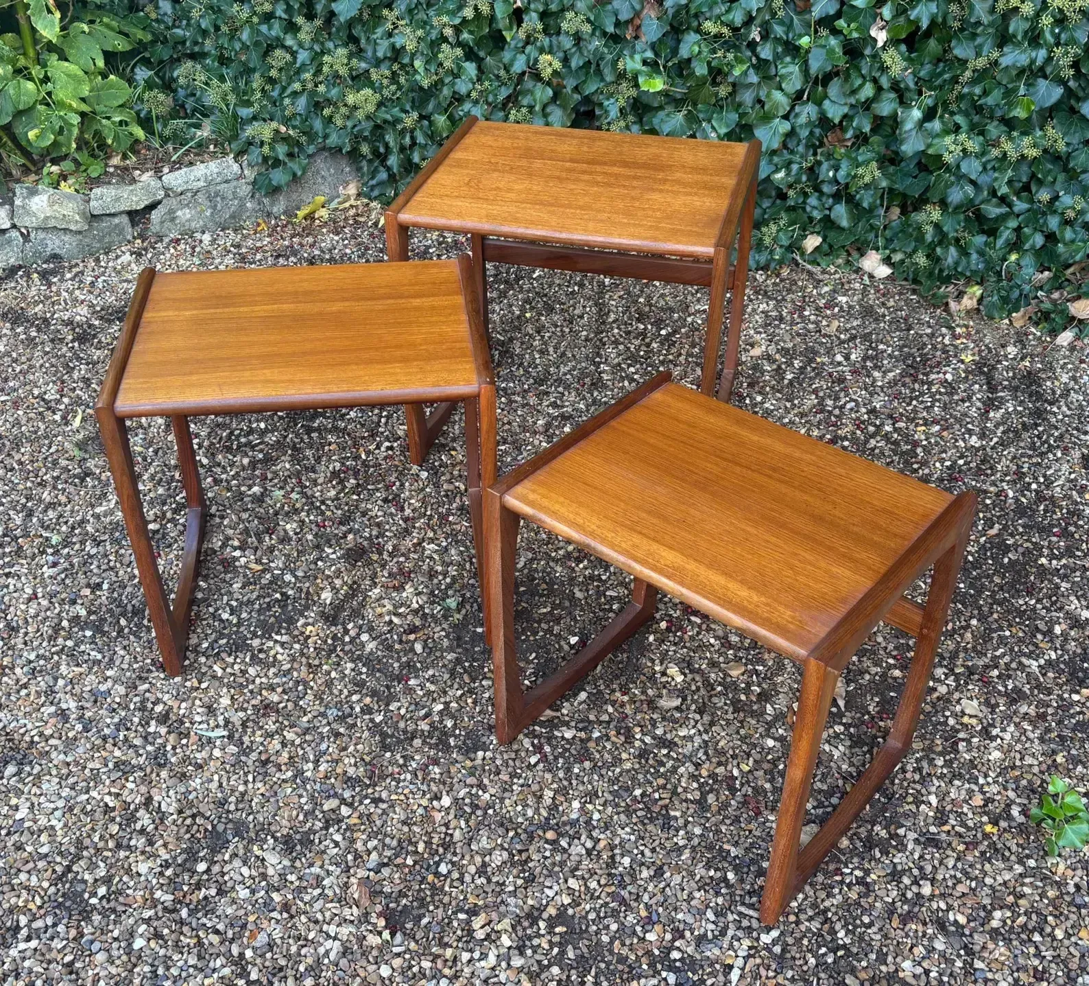 Vintage G Plan Quadrille Mid Century Nest Of Tables photo for sale