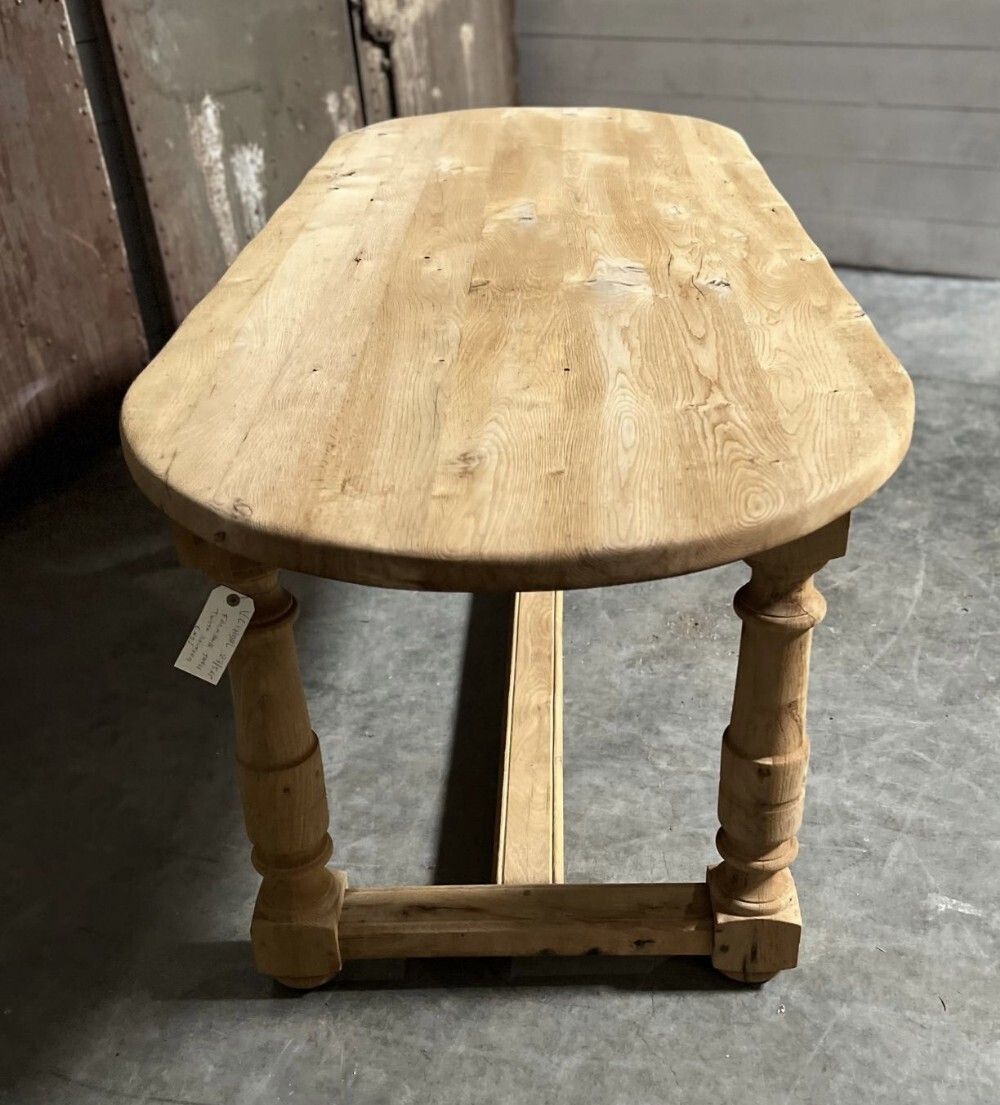 French Oak Farmhouse Dining Table photo 1695.0