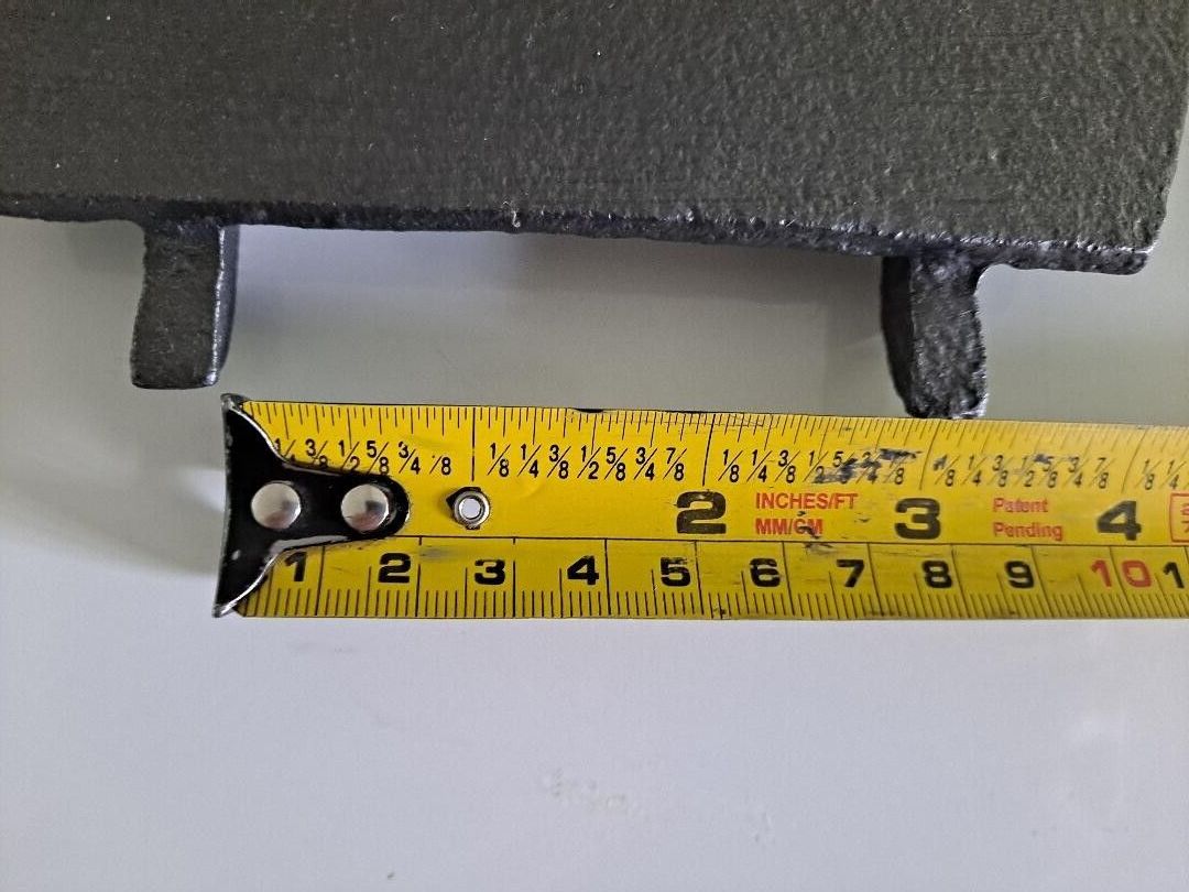 photo for sale Cast Iron Soot Flap Damper Plate Original Arched Damper Choke Plate Item Itemvc1
