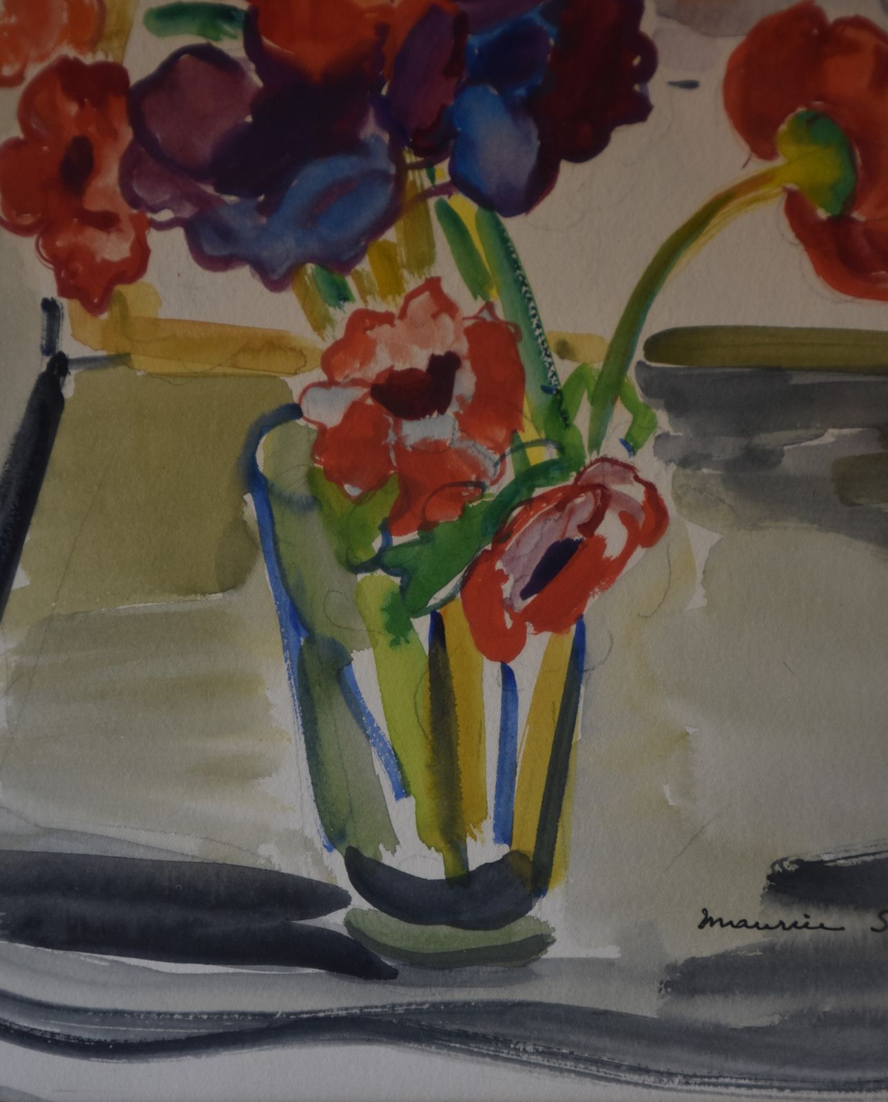 Maurice Savreux, Bouquet Of Flowers (1955) photo furniture