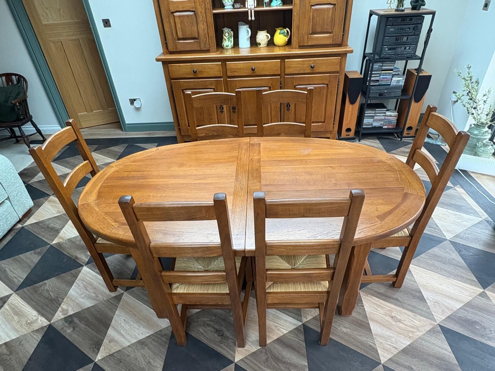 Oak Dinning Table photo furniture