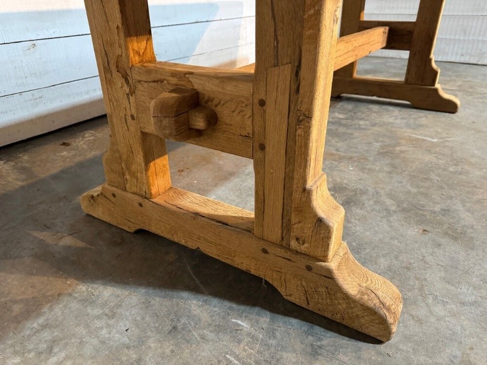 French Oak Farmhouse Dining Table photo 1750.0