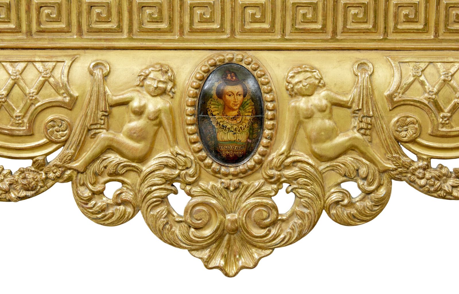 19th Century George II Influenced Marble Top Center Table photo buy