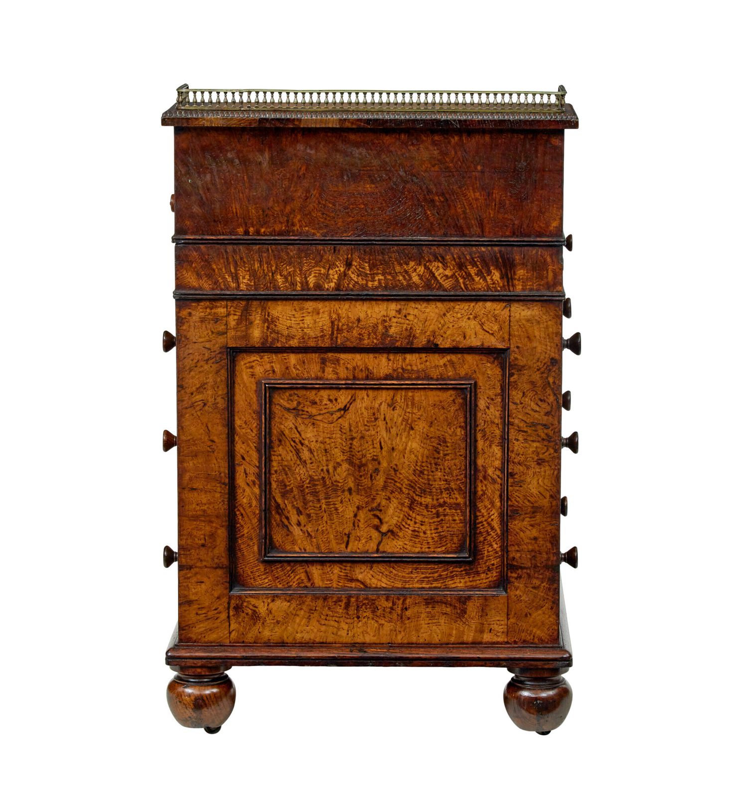 photo for sale Mid 19th Century Pollard Oak Davenport Desk