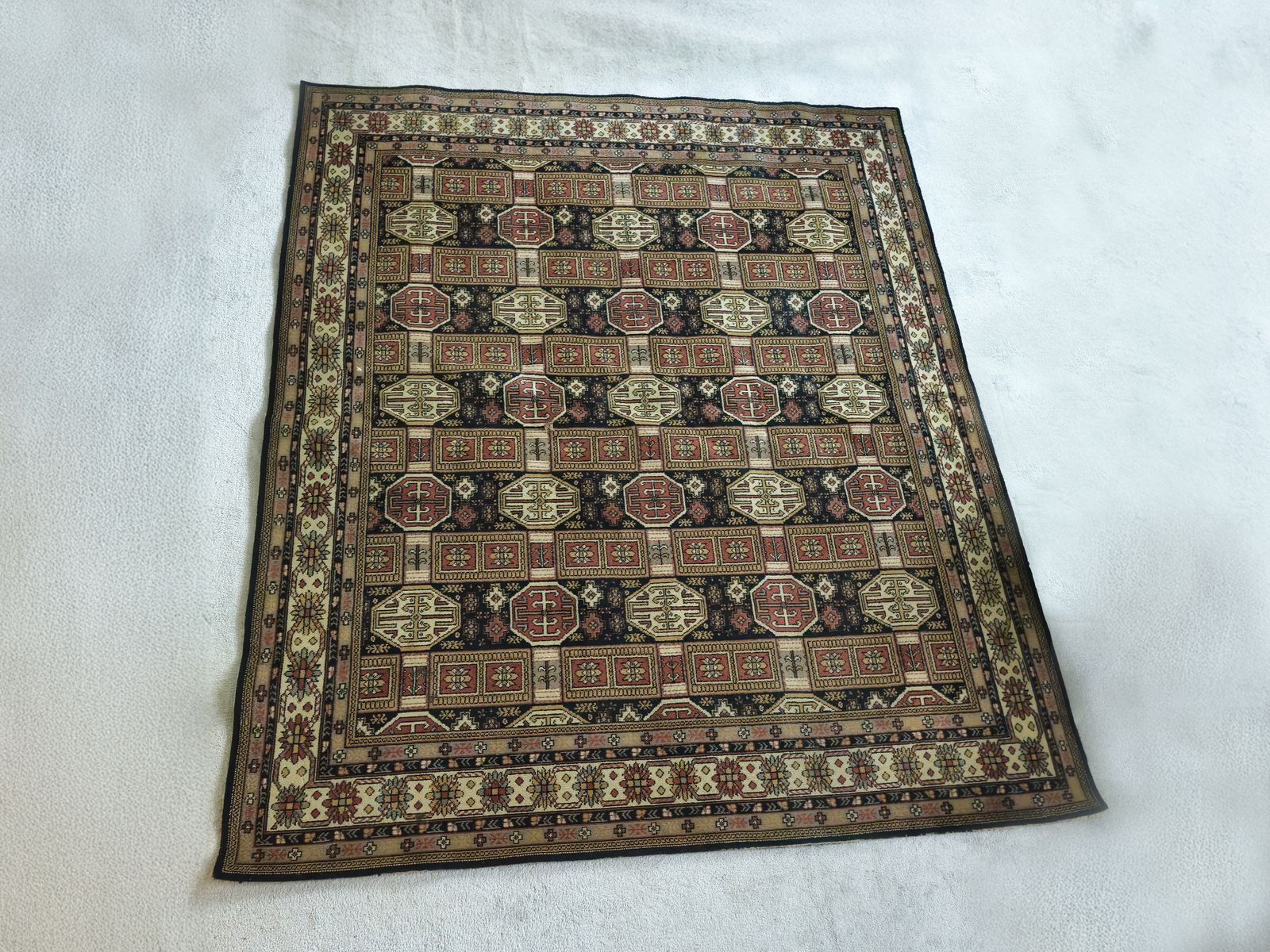 Pair Of Large Bokhara Rugs   268 X 220cm