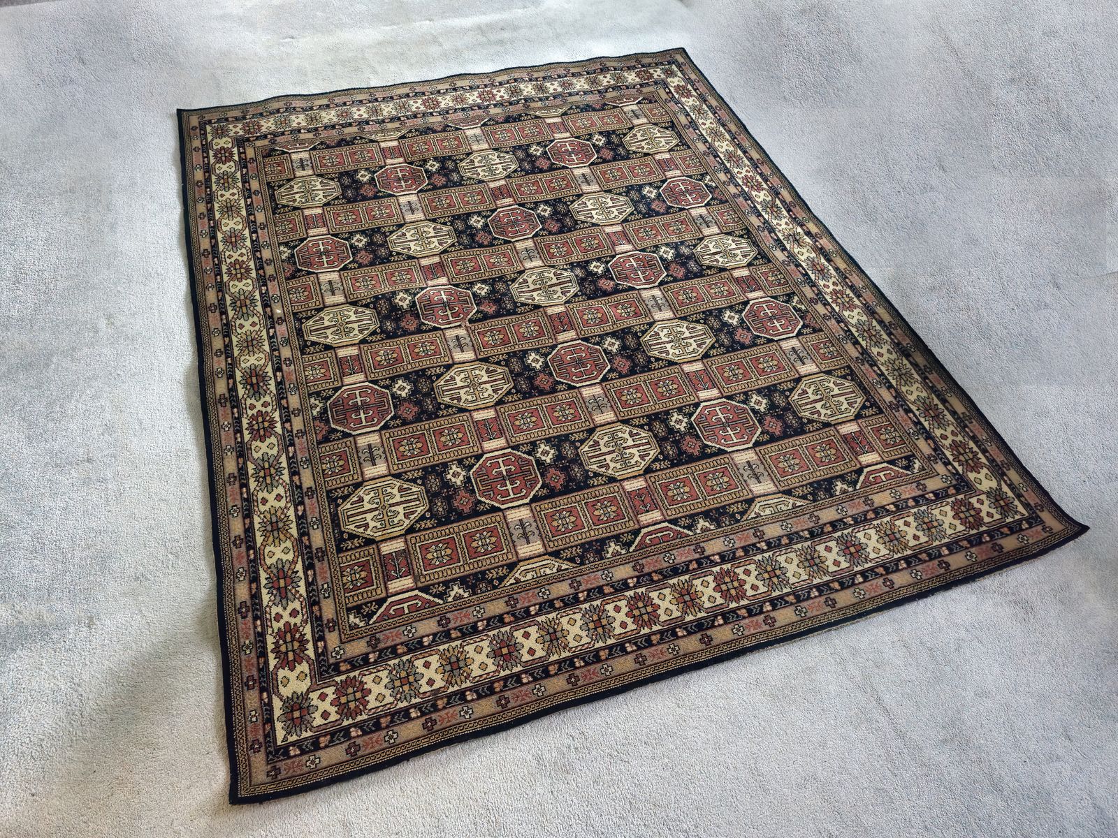 Pair Of Large Bokhara Rugs   268 X 220cm photo furniture
