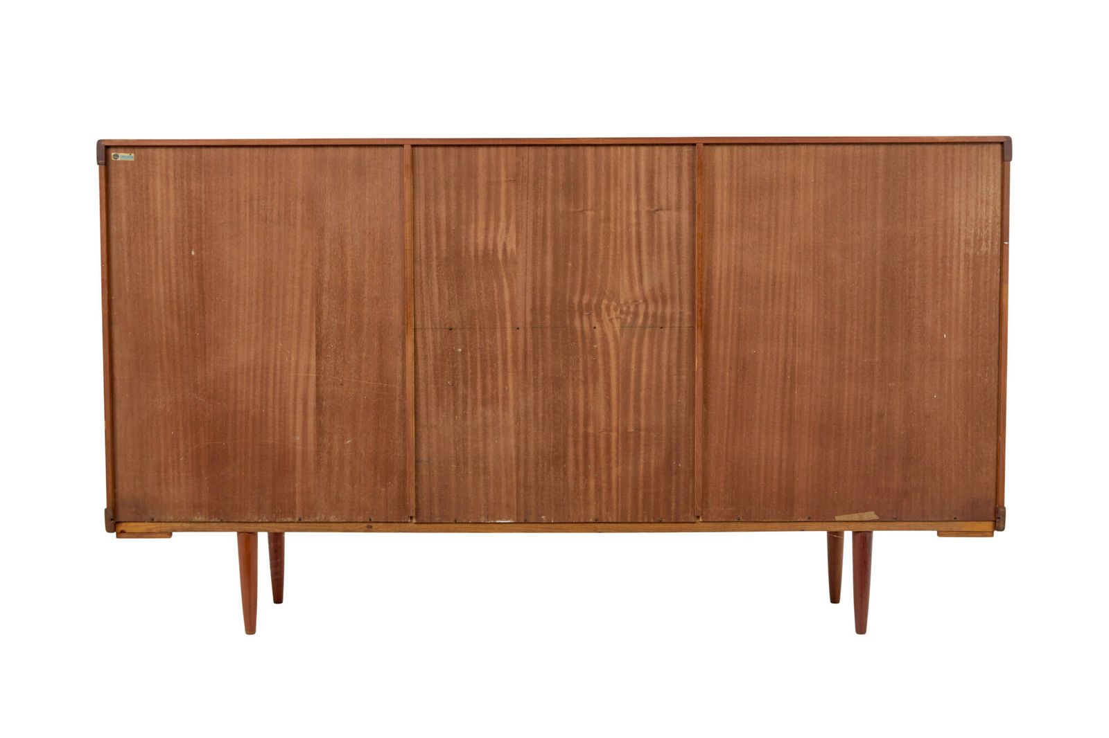 Mid Century Danish Teak High Board By H.W.Klein For Bramin photo vintage