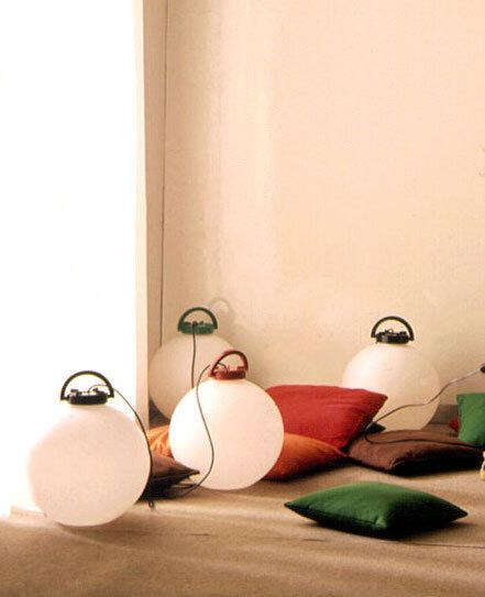 Space Age Floor / Table Lamp Mod. Tama, Isao Hosoe, Valenti Italy 1975 photo vintage