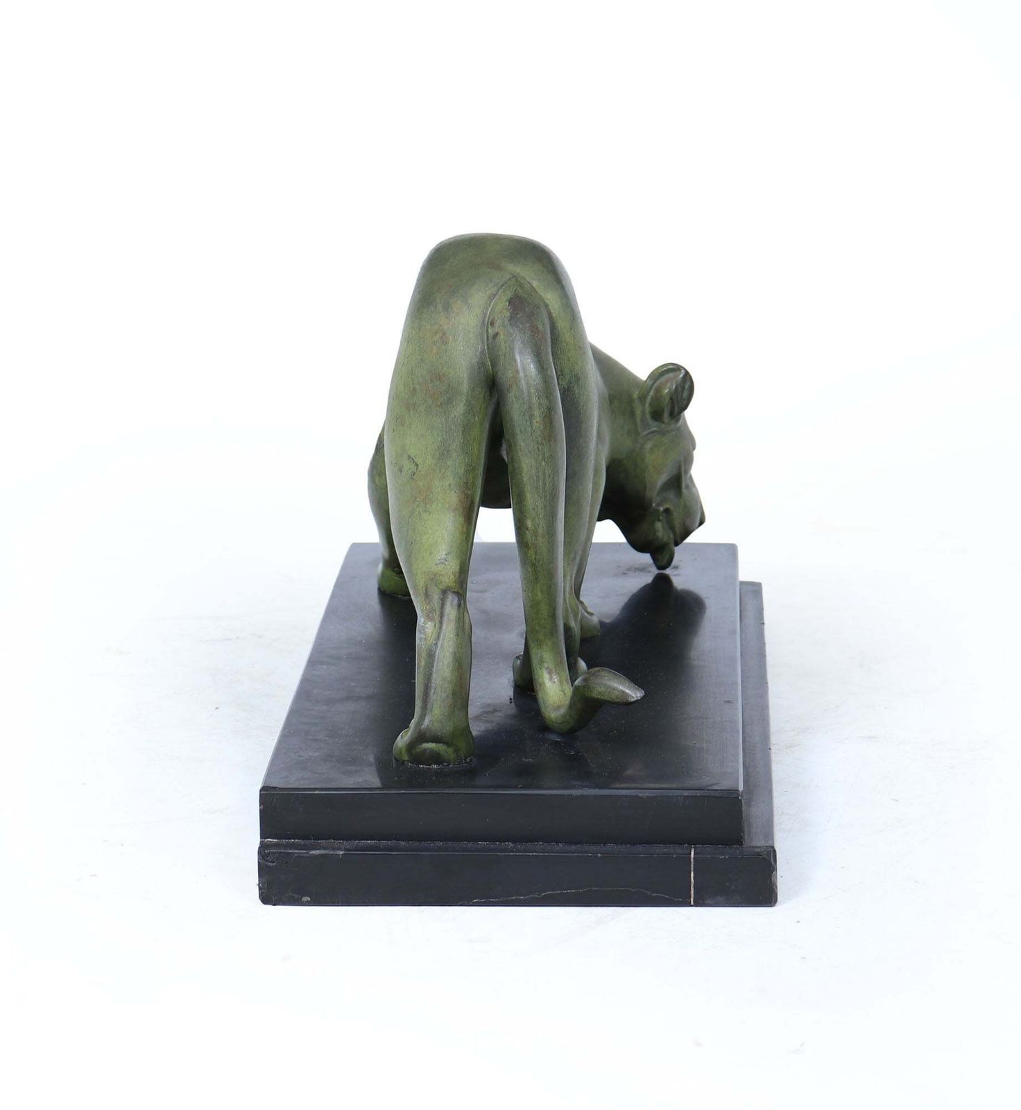 French Art Deco Bronze Panther By Irénée Rochard, C.1920s photo 1800.0
