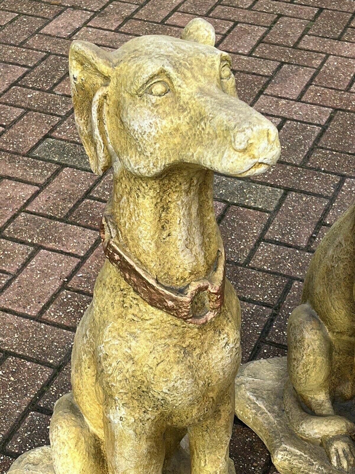 Life Size Pair Of Garden Dog Statues photo 485.0