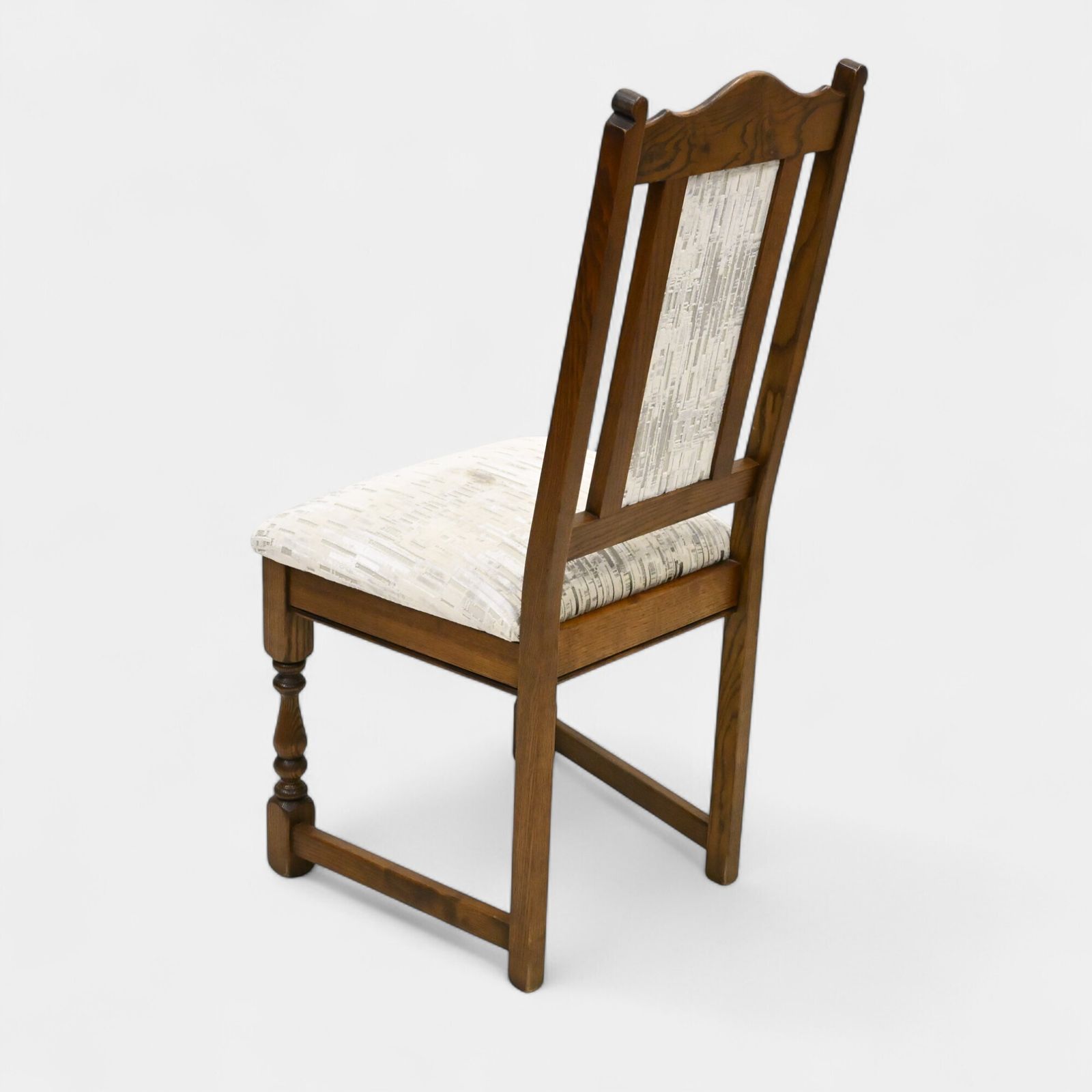 10 Old Charm Dining Chairs Upholstered Seats And Backs Free Uk Delivery* photo Furniture