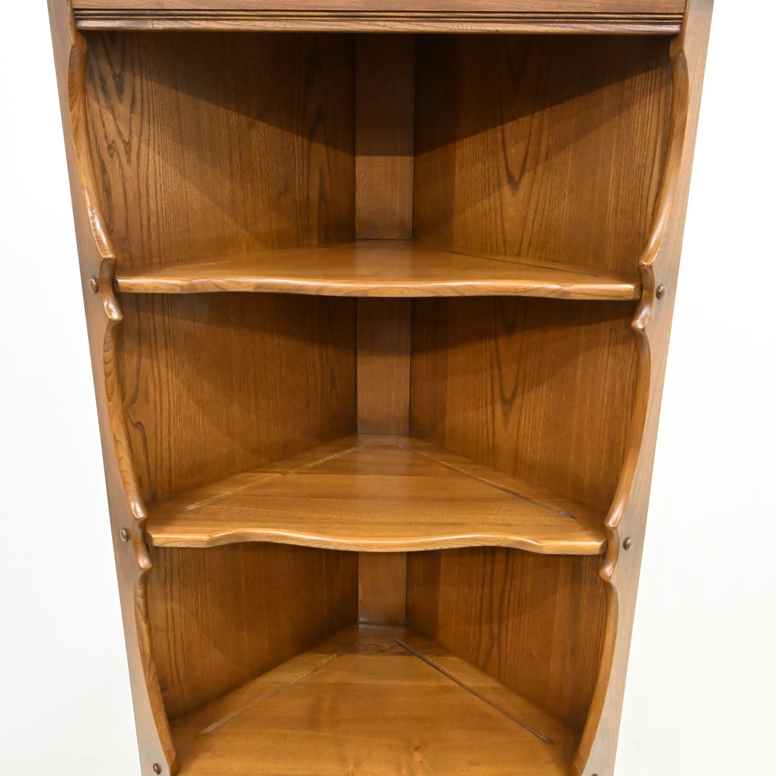 photo for sale Genuine Ercol Corner Cabinet With Shelves #474 Exc Free Uk Delivery