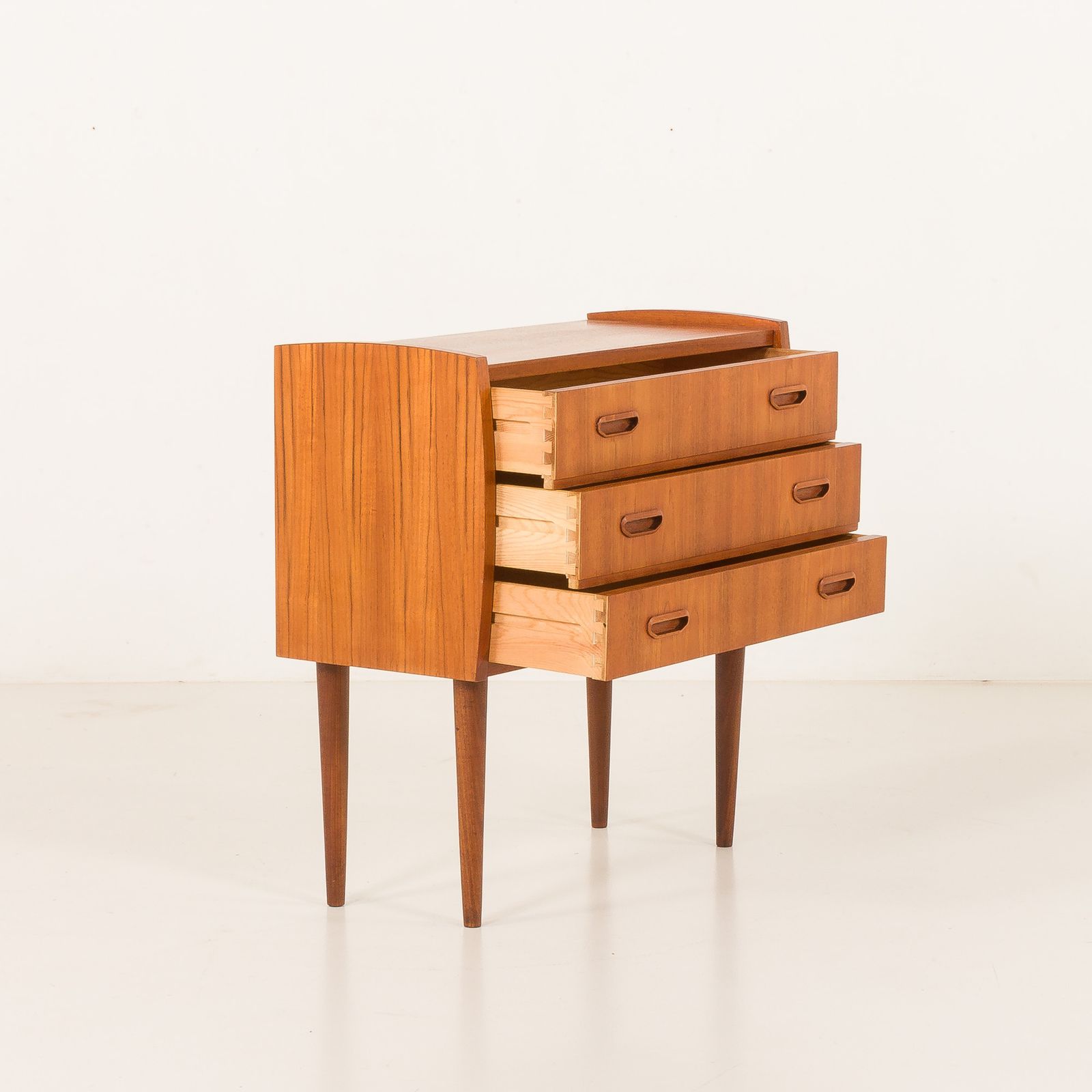 Small Danish Teak Chest Of Drawers, 1960s photo vintage