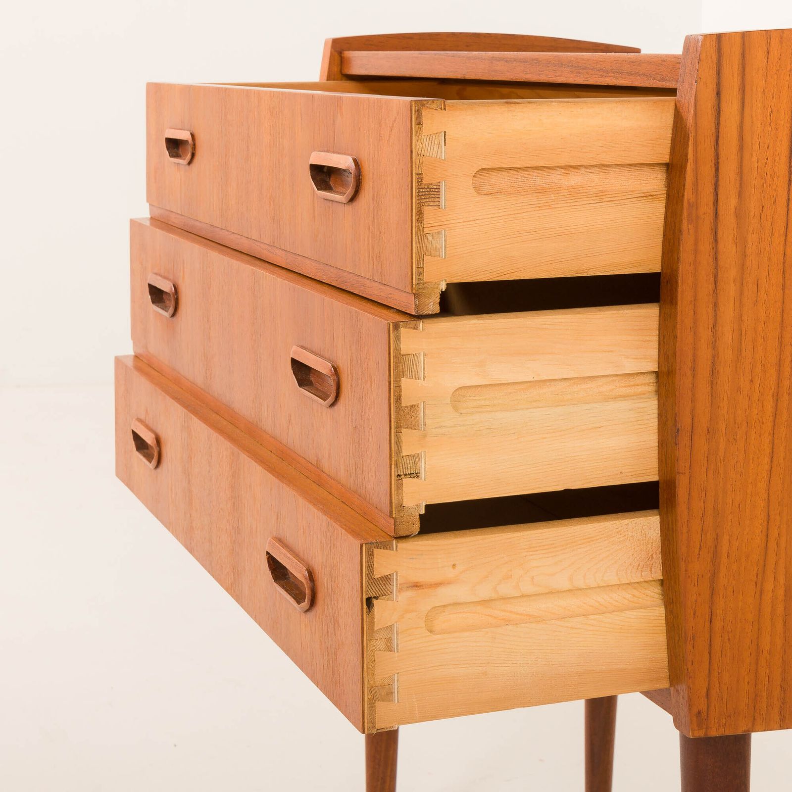 photo for sale Small Danish Teak Chest Of Drawers, 1960s