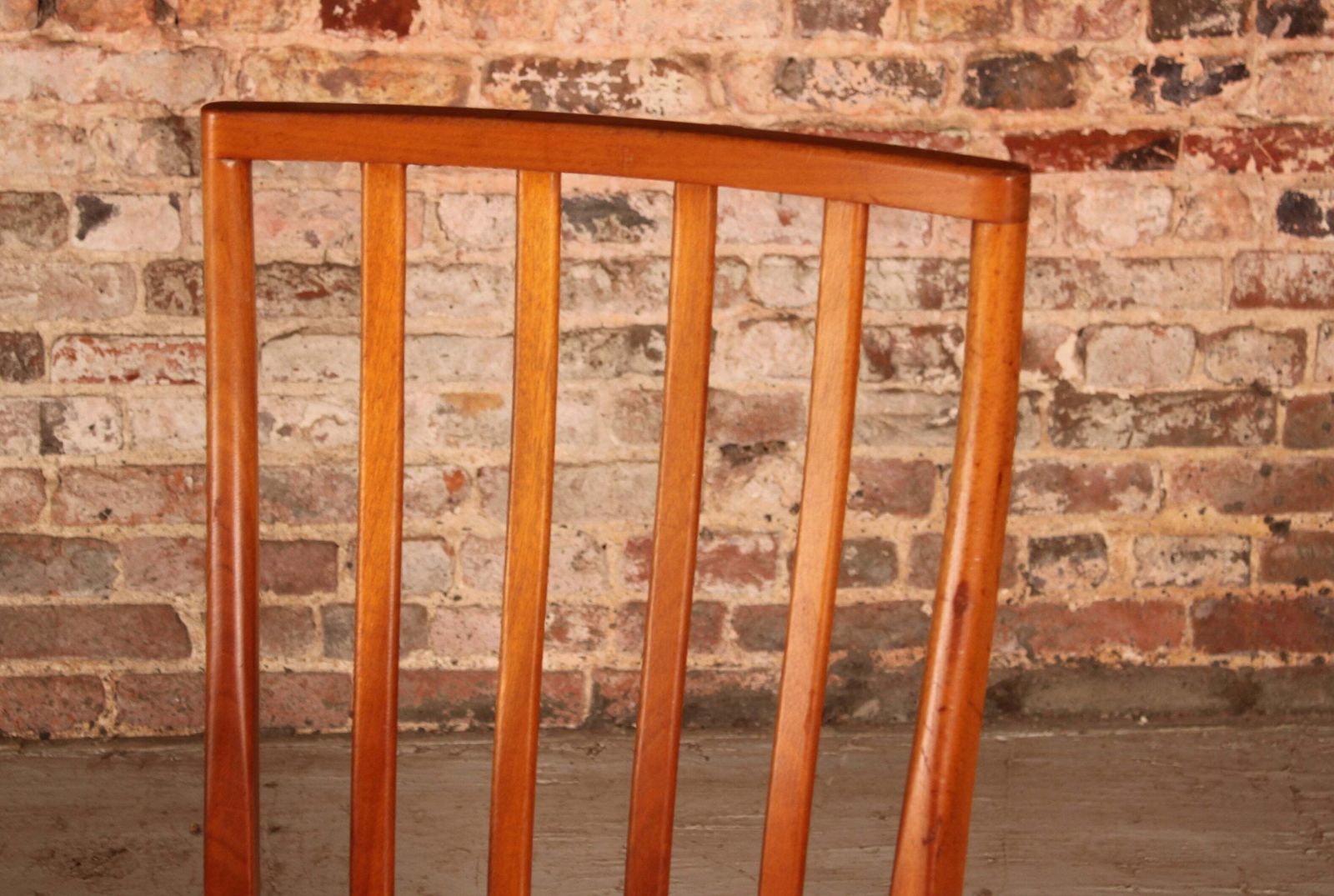 Set Of 6 Mid Century Teak Dining Chairs By McIntosh, Circa 1970s photo vinterior