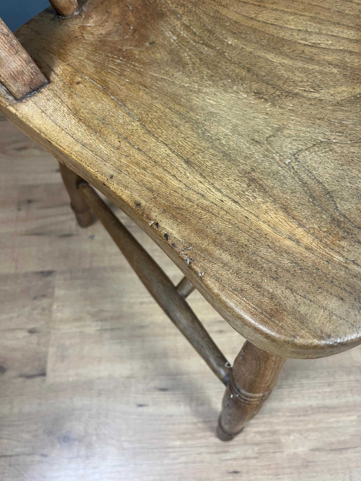 photo buy Antique Victorian Windsor Stickback Spindle Kitchen Chair
