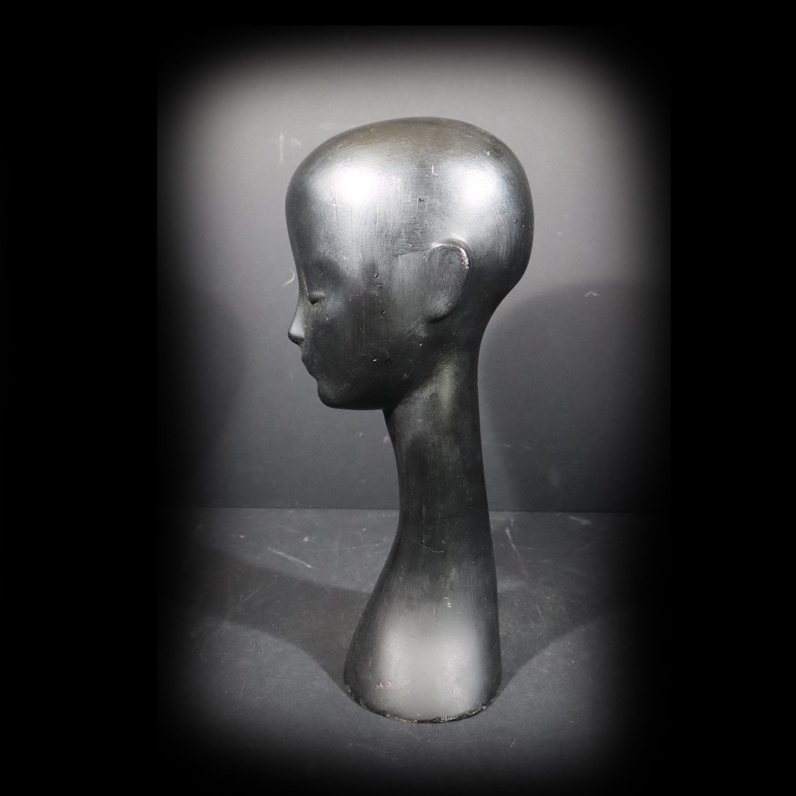 1950s French Mannequin Head Modern Resin Woman Bust By Camaflex Paris photo 273.0