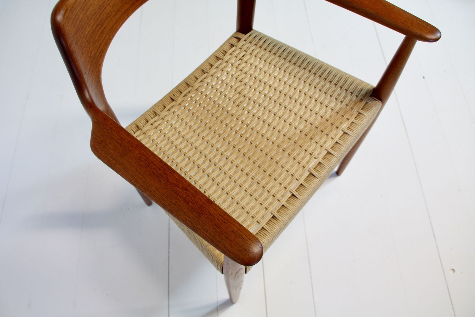 Vintage Danish Desk Chair By Arne Hovmand Olsen For Mogens Kold C.1960 photo Furniture