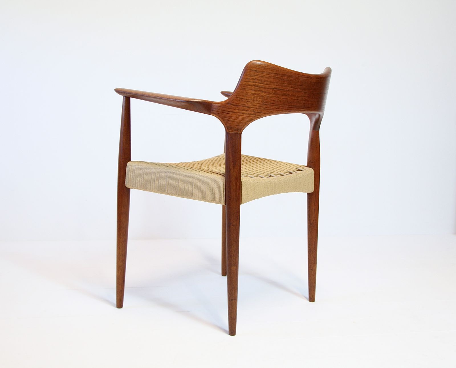 Vintage Danish Desk Chair By Arne Hovmand Olsen For Mogens Kold C.1960 photo buy