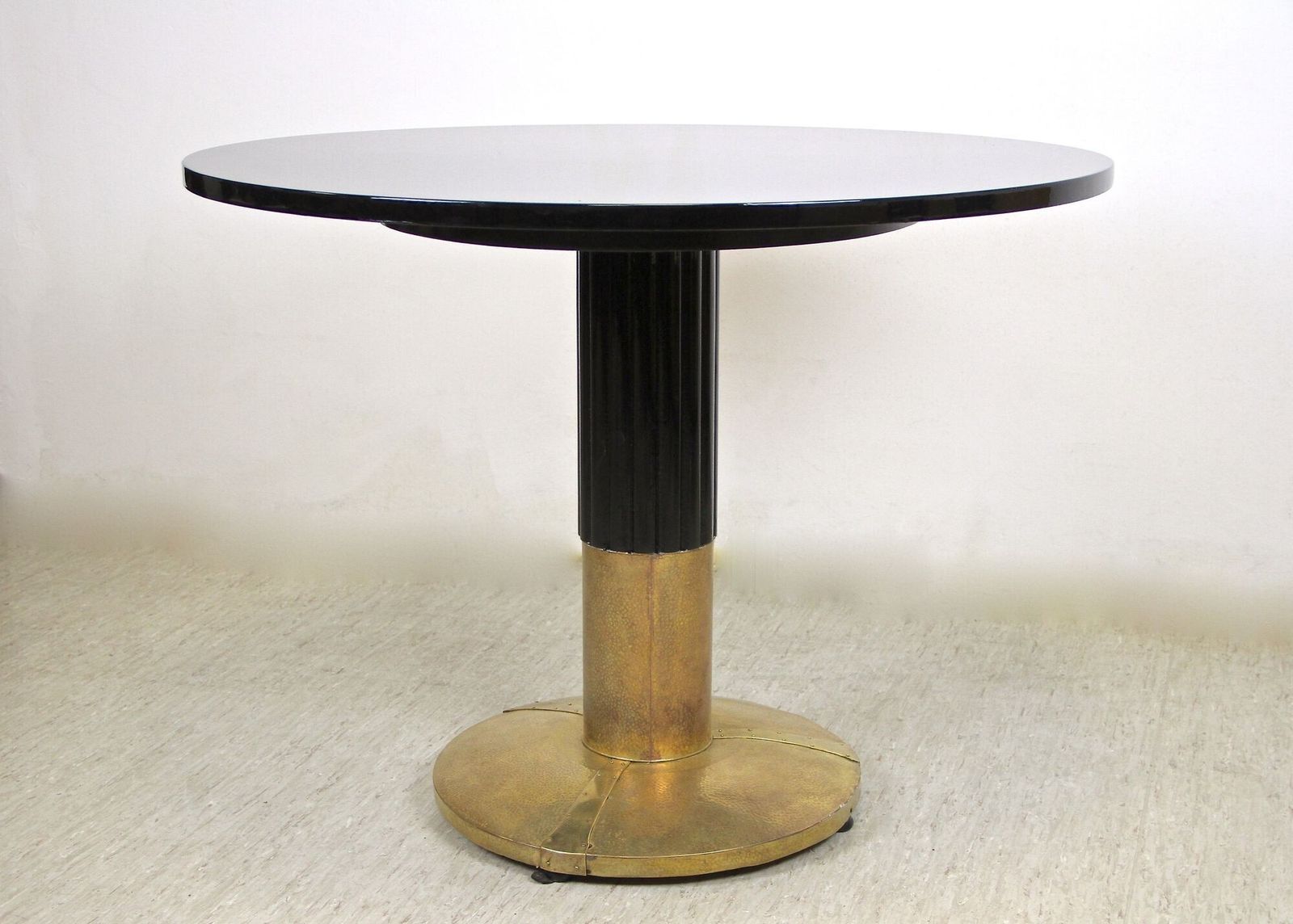 20th Century Art Nouveau Dining/ Salon Suite With Round Table By Thonet, At 1910 photo vintage