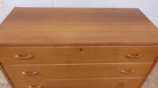 Mid Century 3 Drawer Low Chest photo furniture