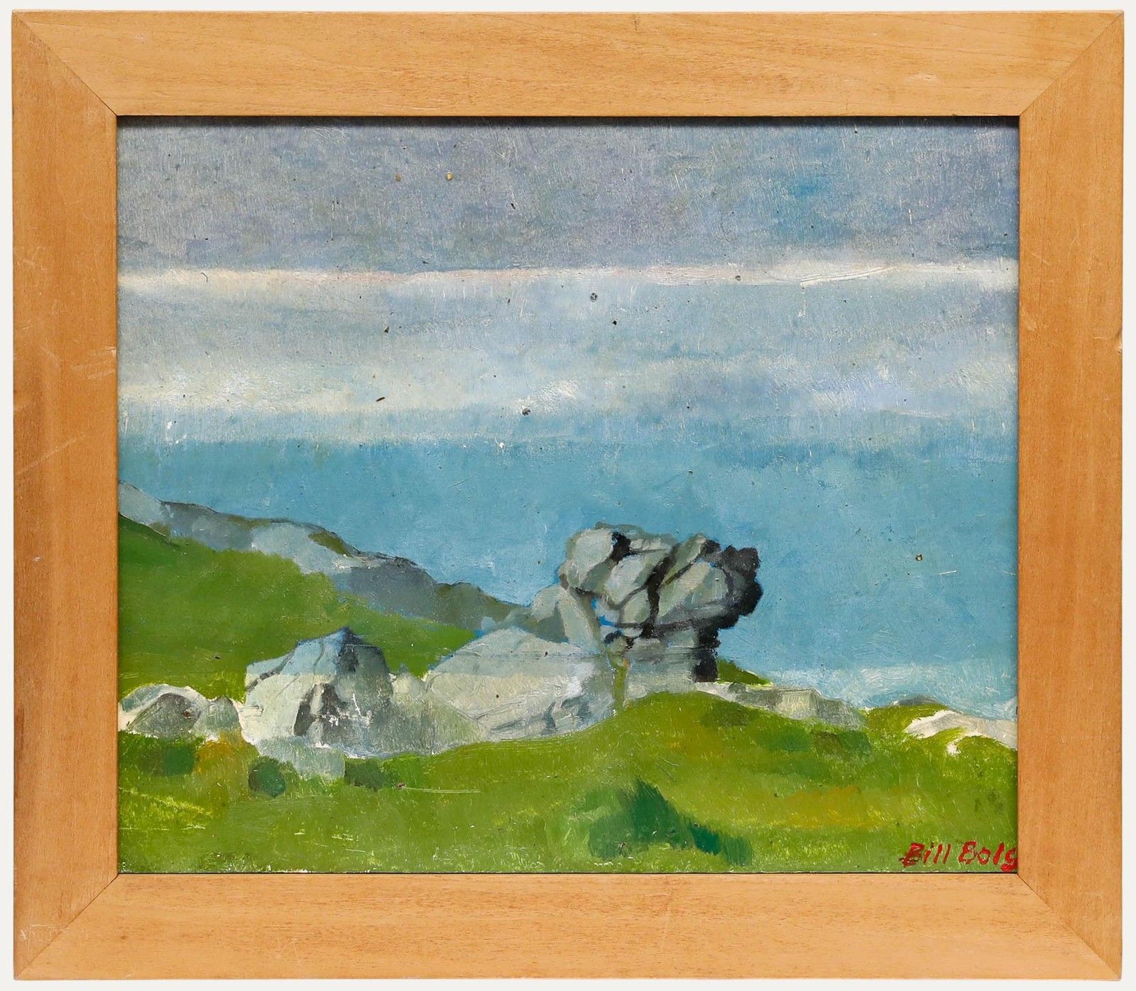 Bill Bolger (1940 2024) 20th Century Oil, A View From The Cliff