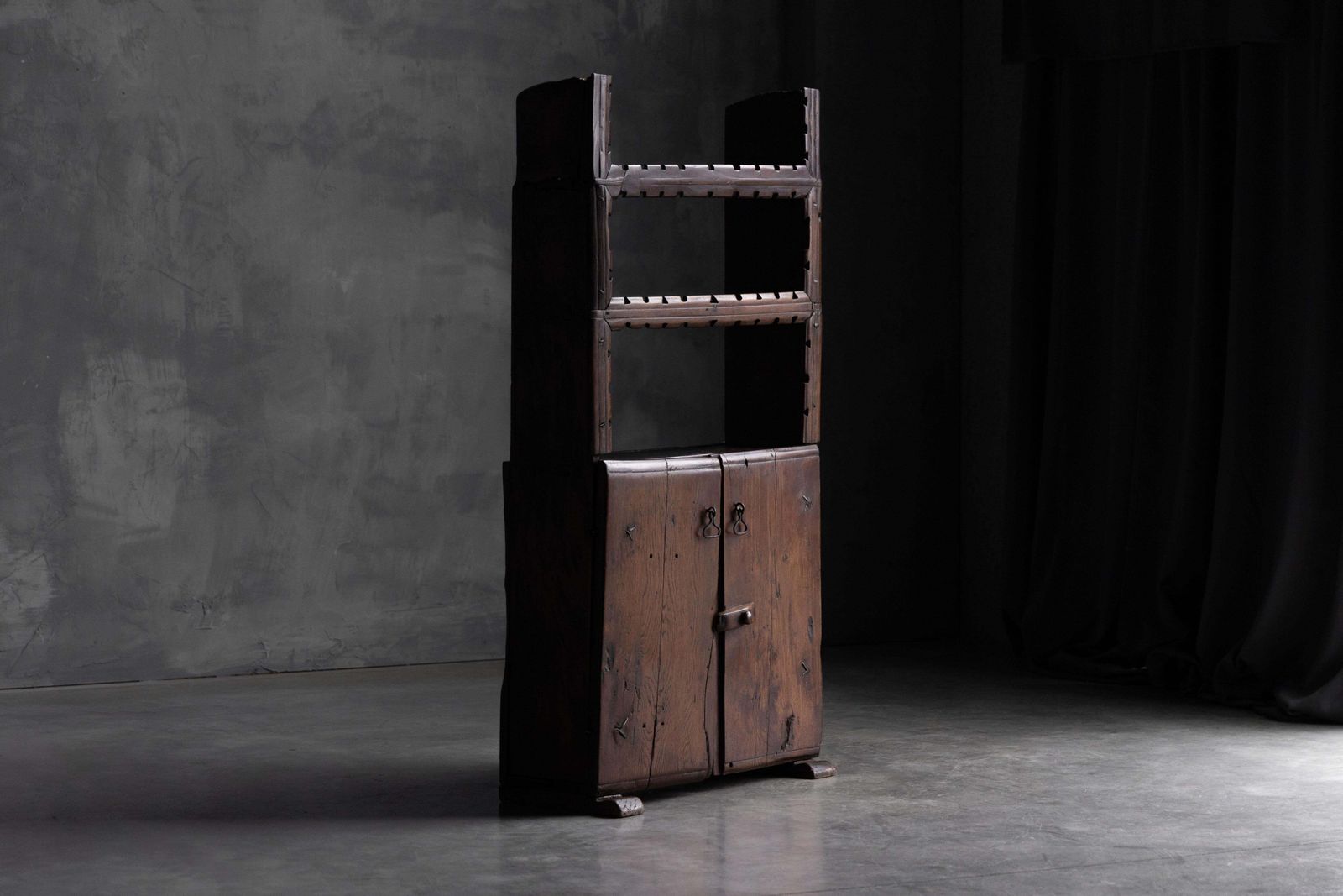 Antique Art Populaire Cabinet, France, 19th Century photo 3482.0