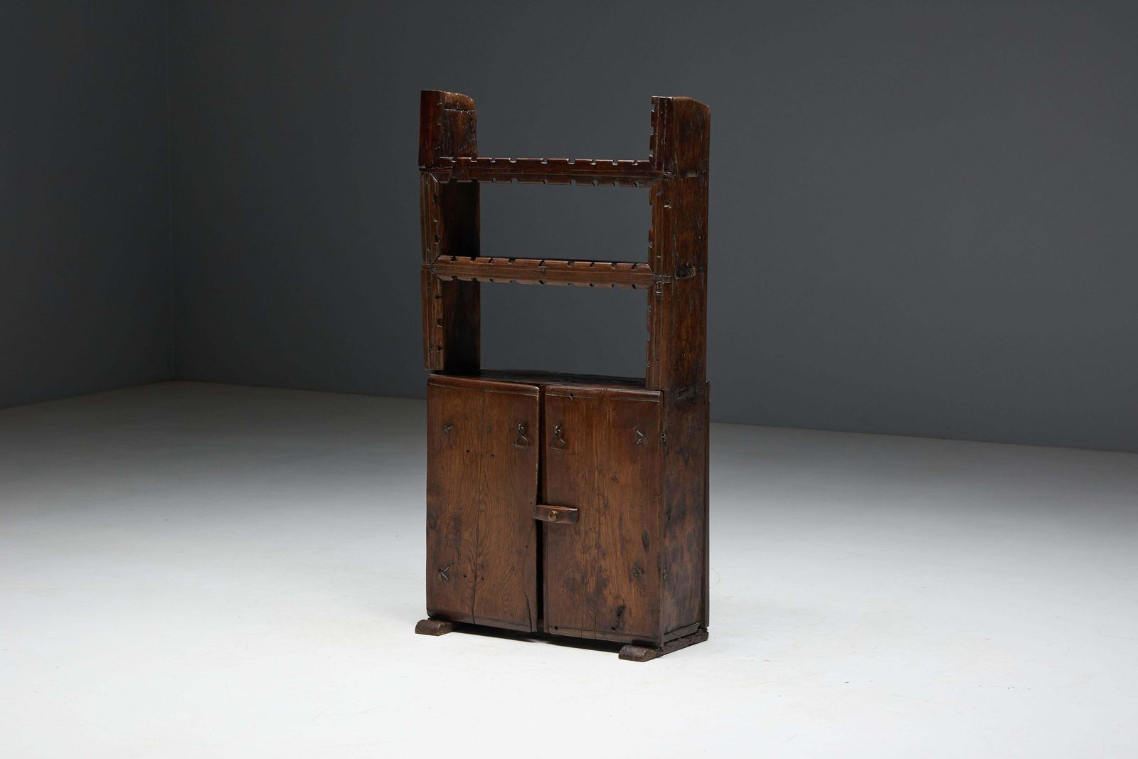 photo furniture Antique Art Populaire Cabinet, France, 19th Century