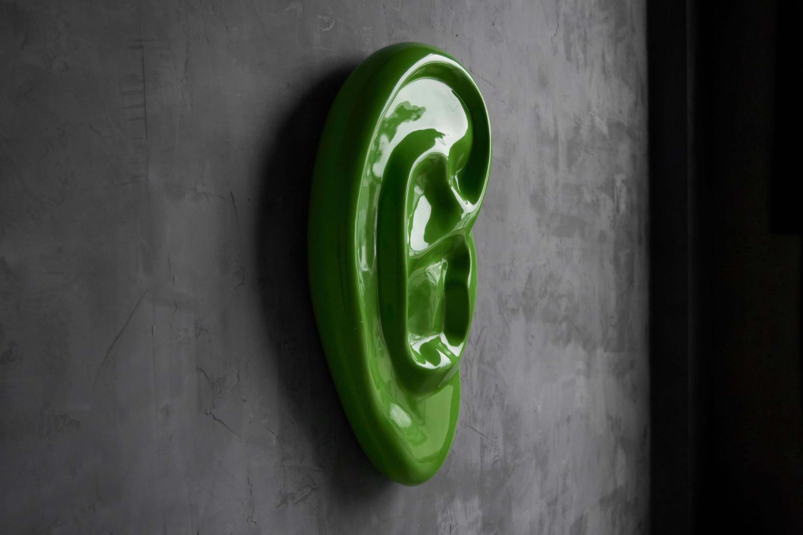 Fibreglass Contemporary Ear Sculpture, France, 2010s photo buy