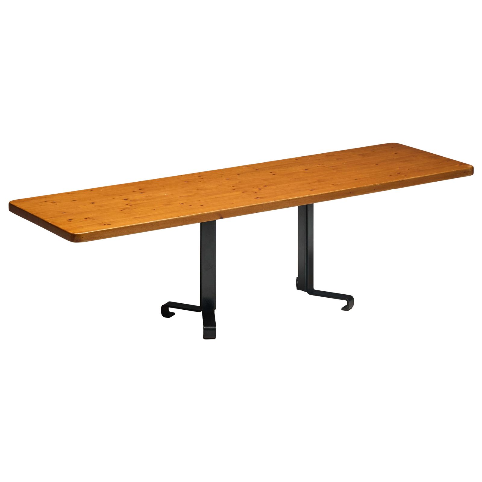 “Les Arcs 1800” Dining Table By Charlotte Perriand, France, 1960s