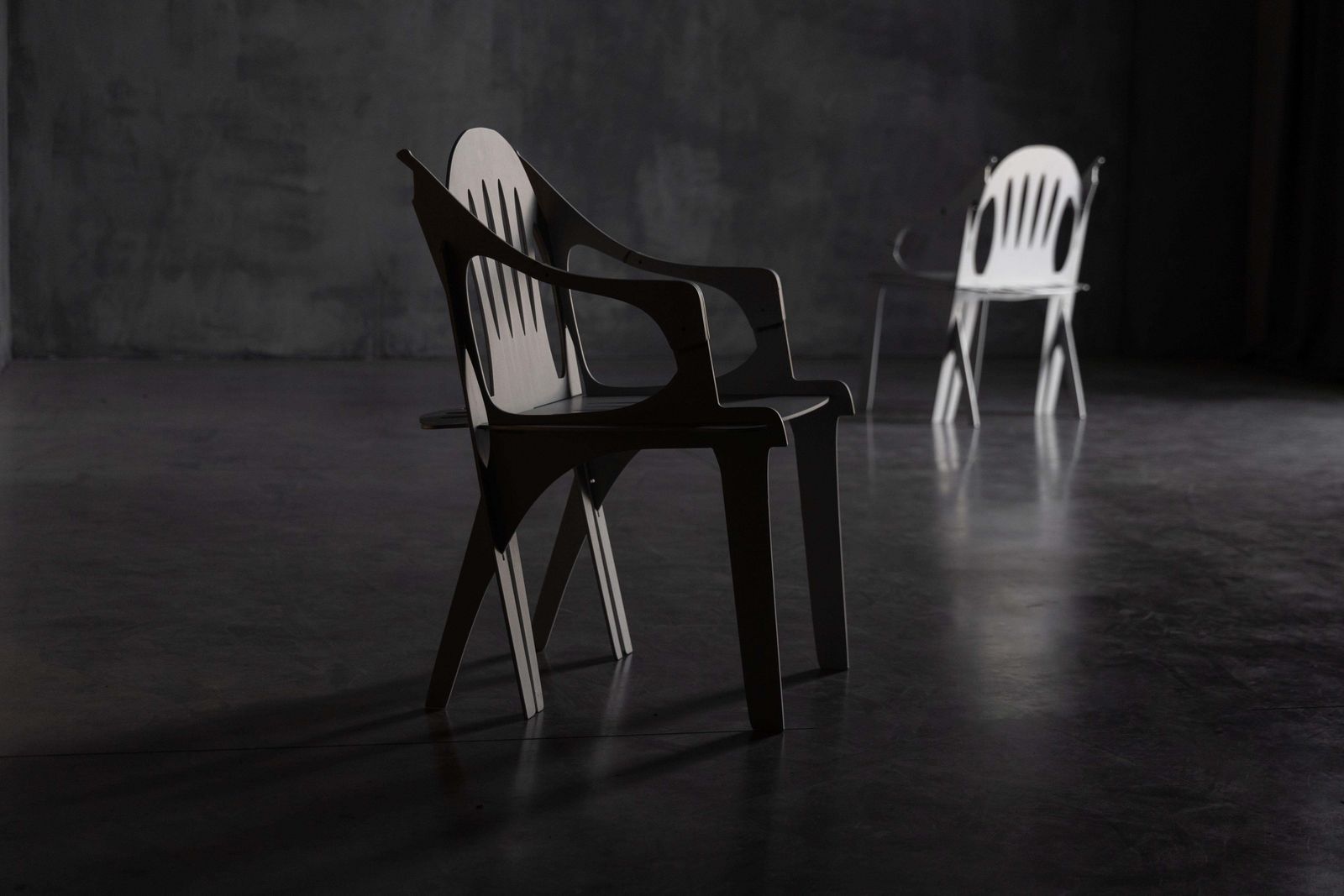 "Flatscreen" Chairs By Schimmel And Schweikle, Netherlands, 2019 photo vinterior