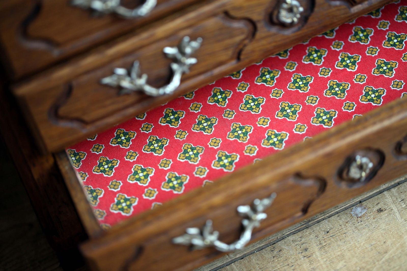 Antique French Oak Miniature Chest Salesman Sample Rococo Jewelry Box photo buy